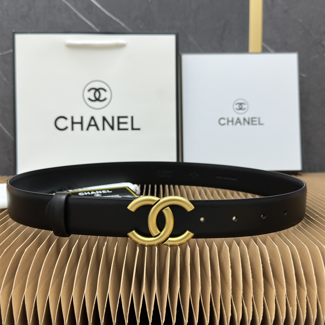 Chanel Female Basic Belt Cow Leather L