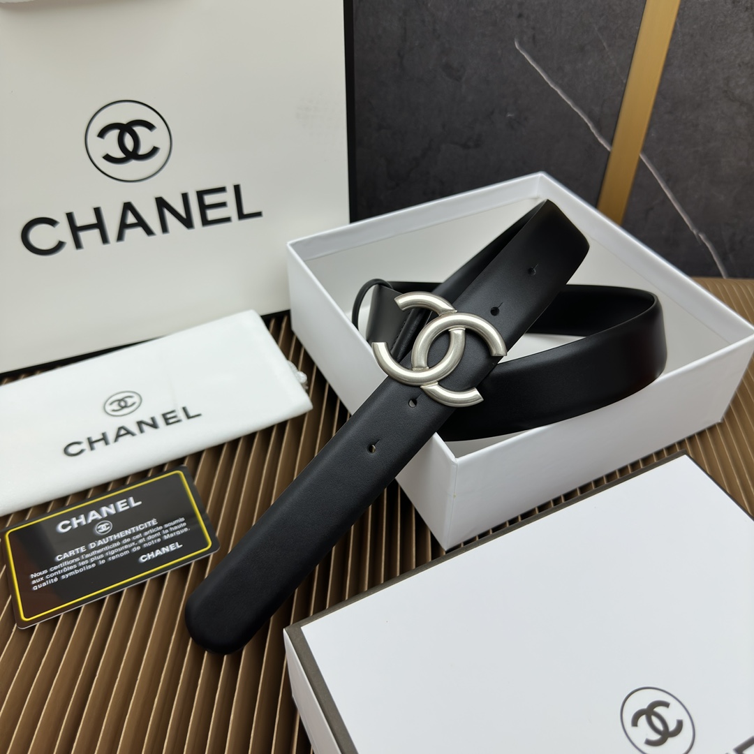 Chanel Female Basic Belt Cow Leather L