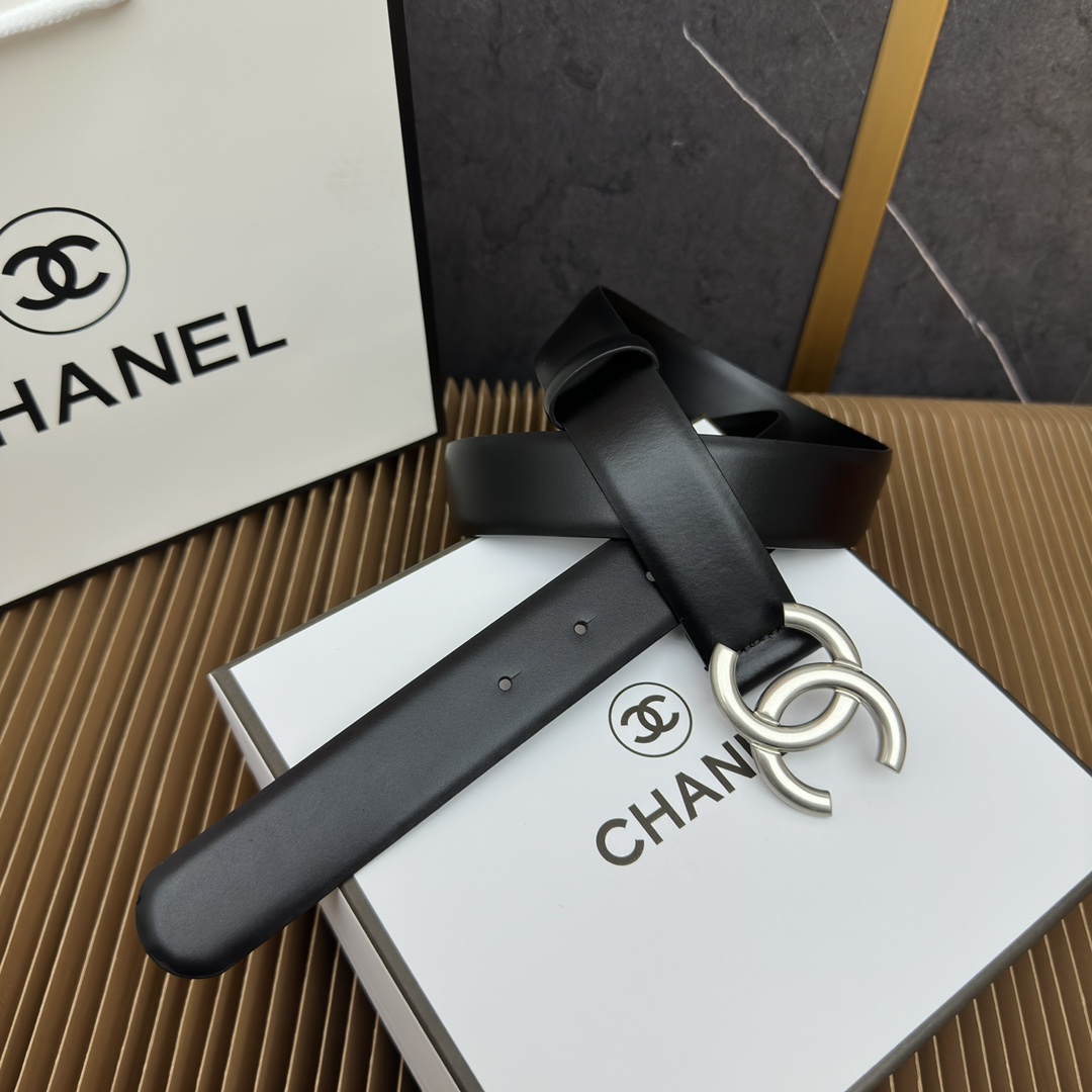 Chanel Female Basic Belt Cow Leather L