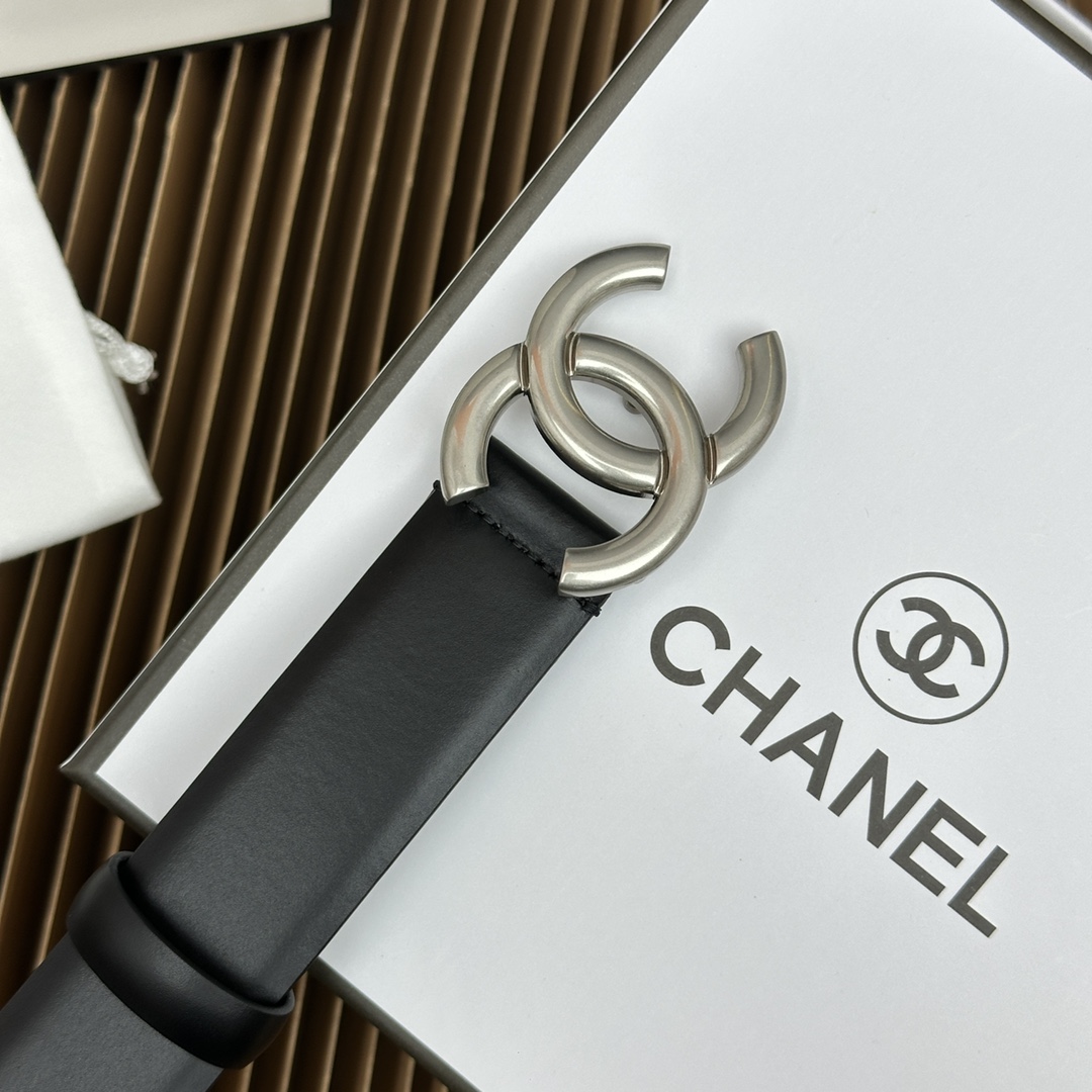 Chanel Female Basic Belt Cow Leather L