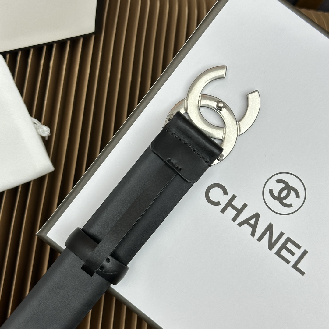 Chanel Female Basic Belt Cow Leather L