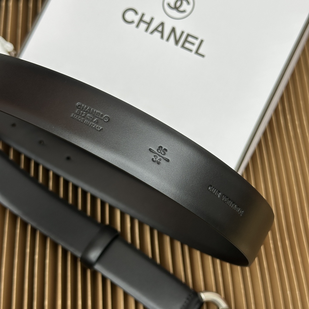 Chanel Female Basic Belt Cow Leather L