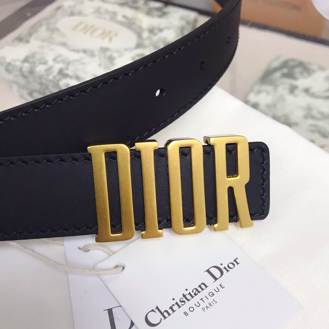 Dior Female Basic Belt Cow Leather