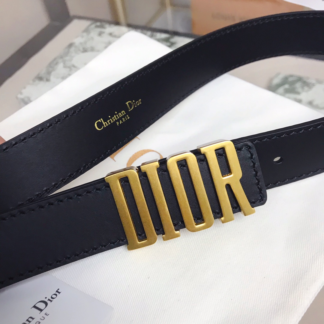 Dior Female Basic Belt Cow Leather