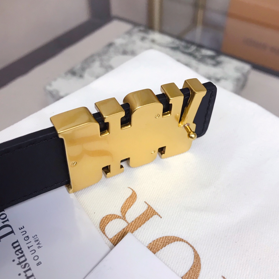 Dior Female Basic Belt Cow Leather