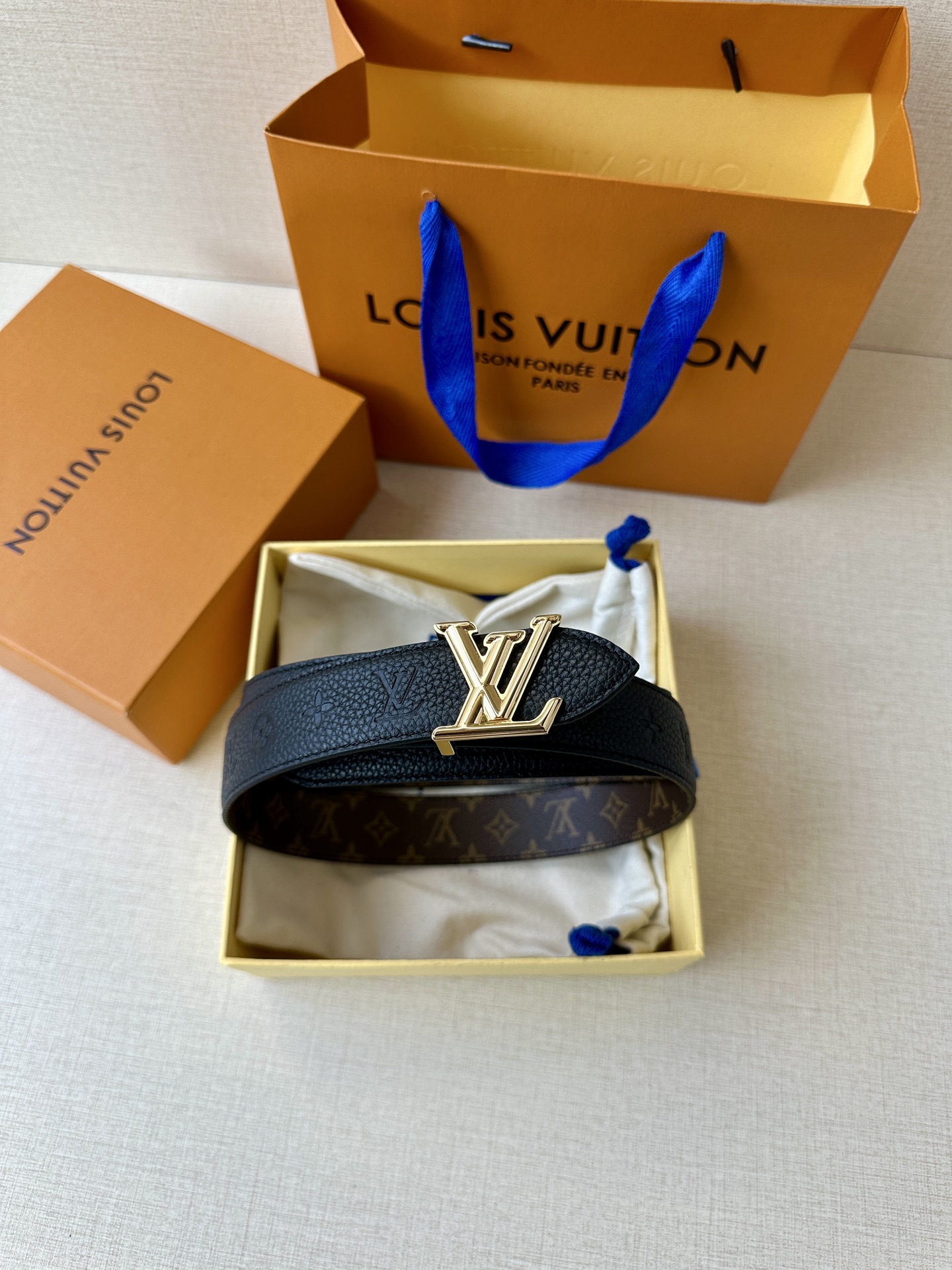 Louis Vuitton Female Basic Belt Canvas M-l