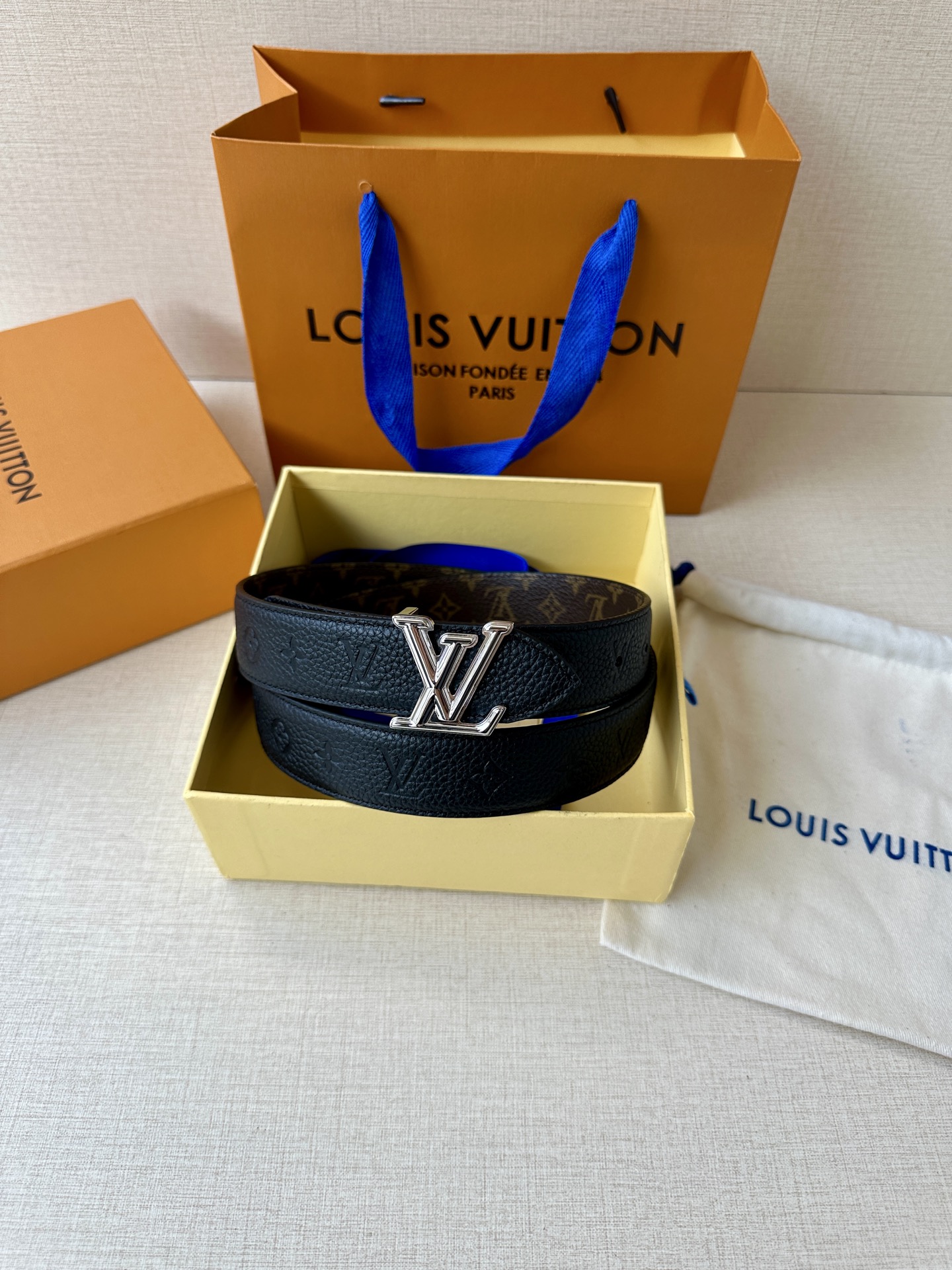 Louis Vuitton Female Basic Belt Canvas M-l