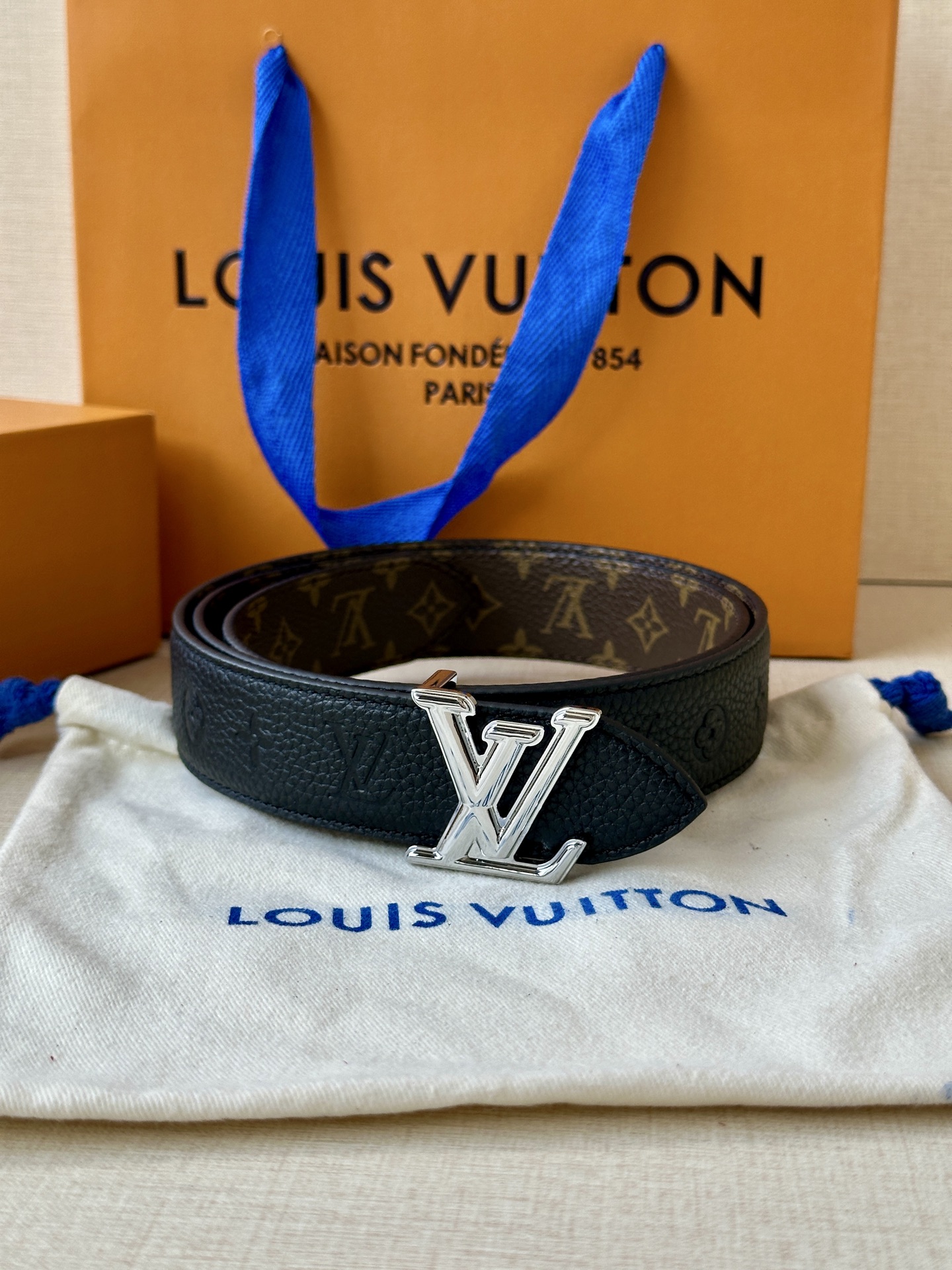 Louis Vuitton Female Basic Belt Canvas M-l