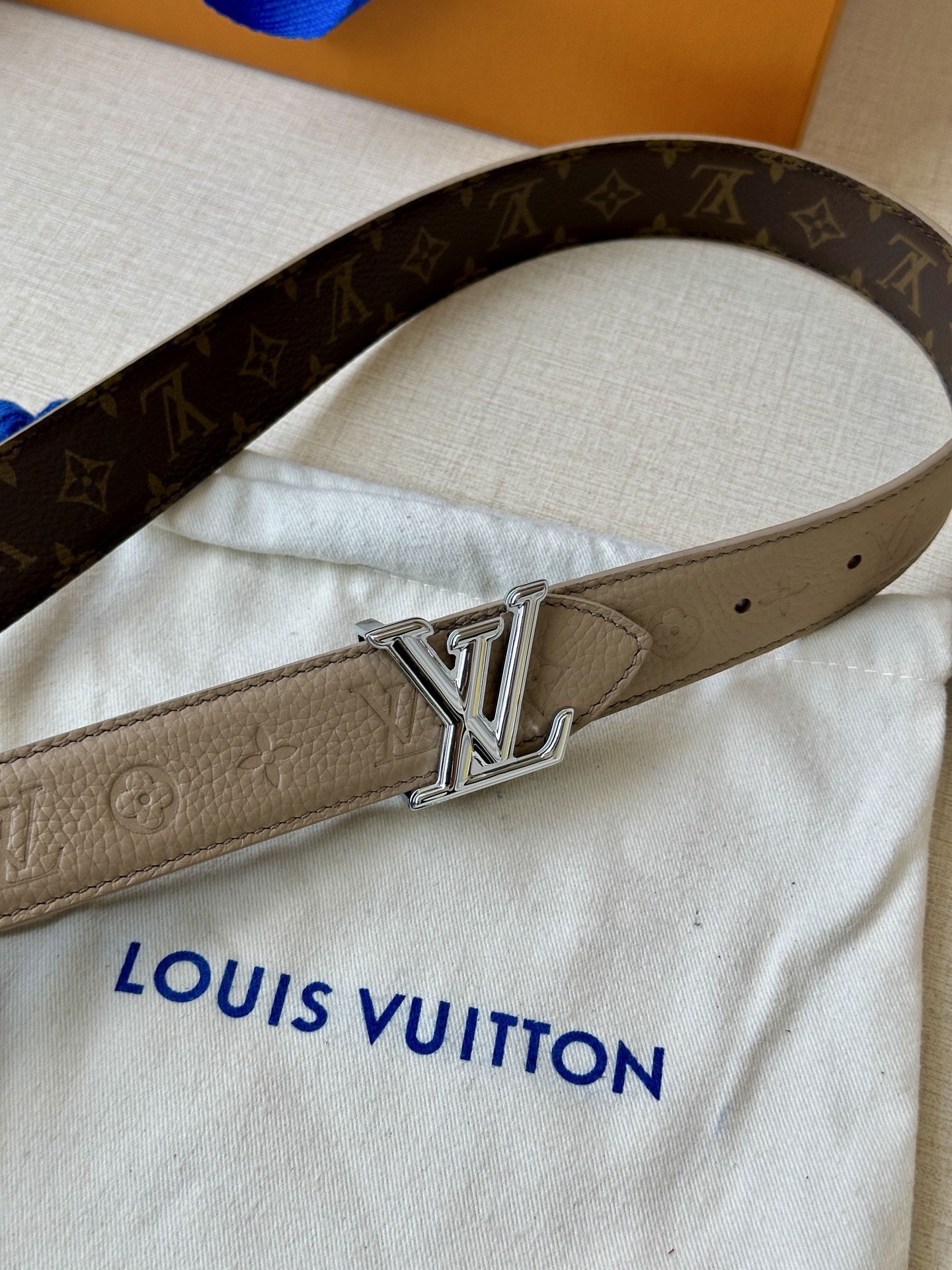 Louis Vuitton Female Basic Belt Canvas M-l