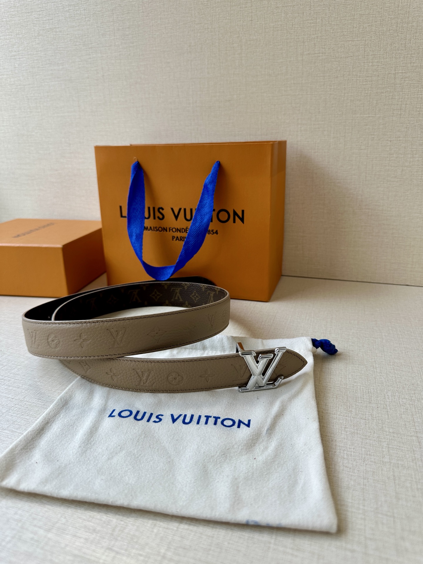 Louis Vuitton Female Basic Belt Canvas M-l