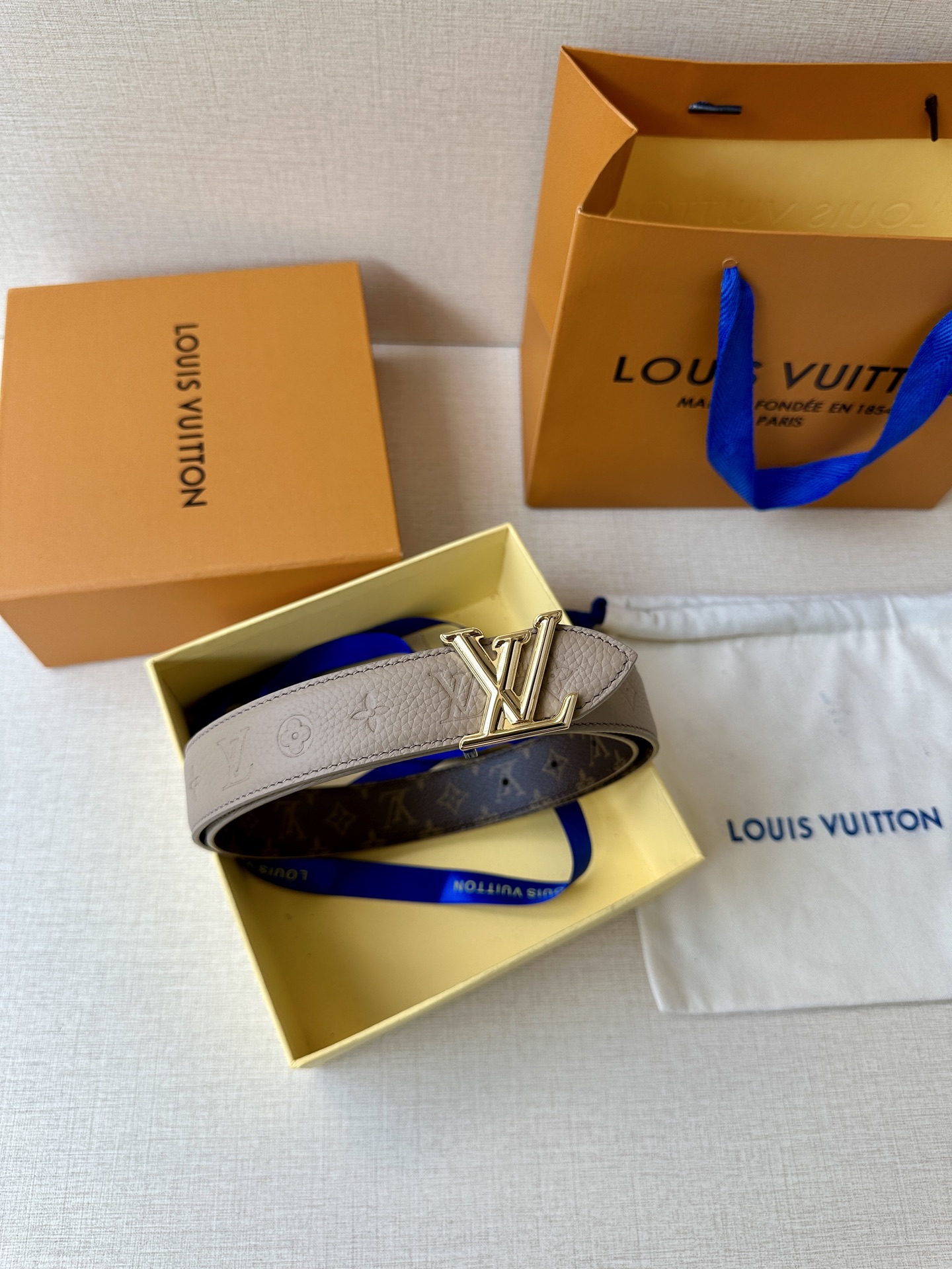 Louis Vuitton Female Basic Belt Canvas M-l
