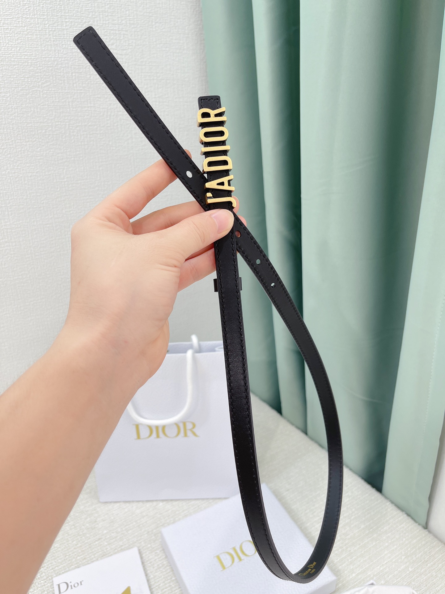 Dior Female Basic Belt Cow Leather M