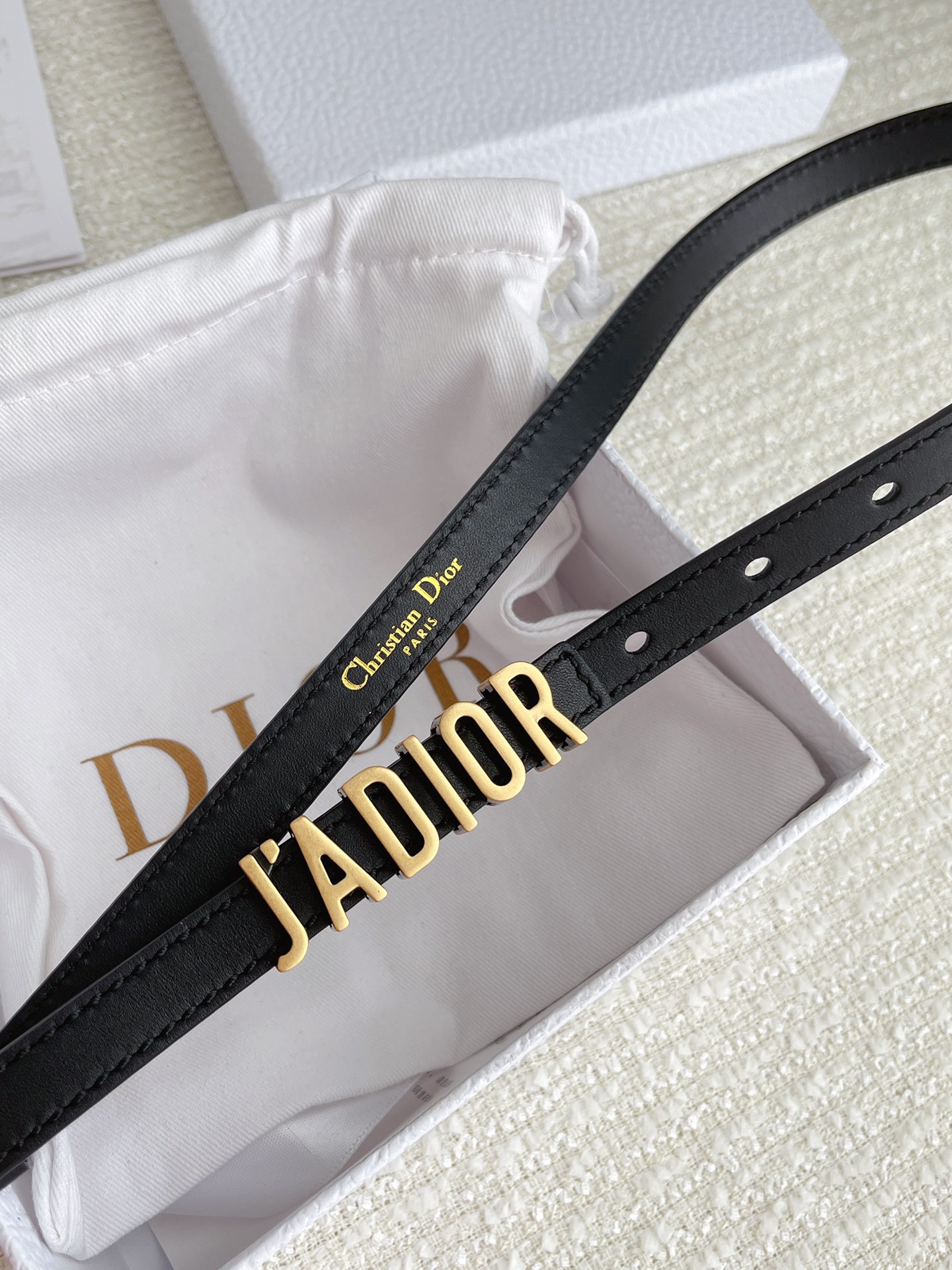 Dior Female Basic Belt Cow Leather M