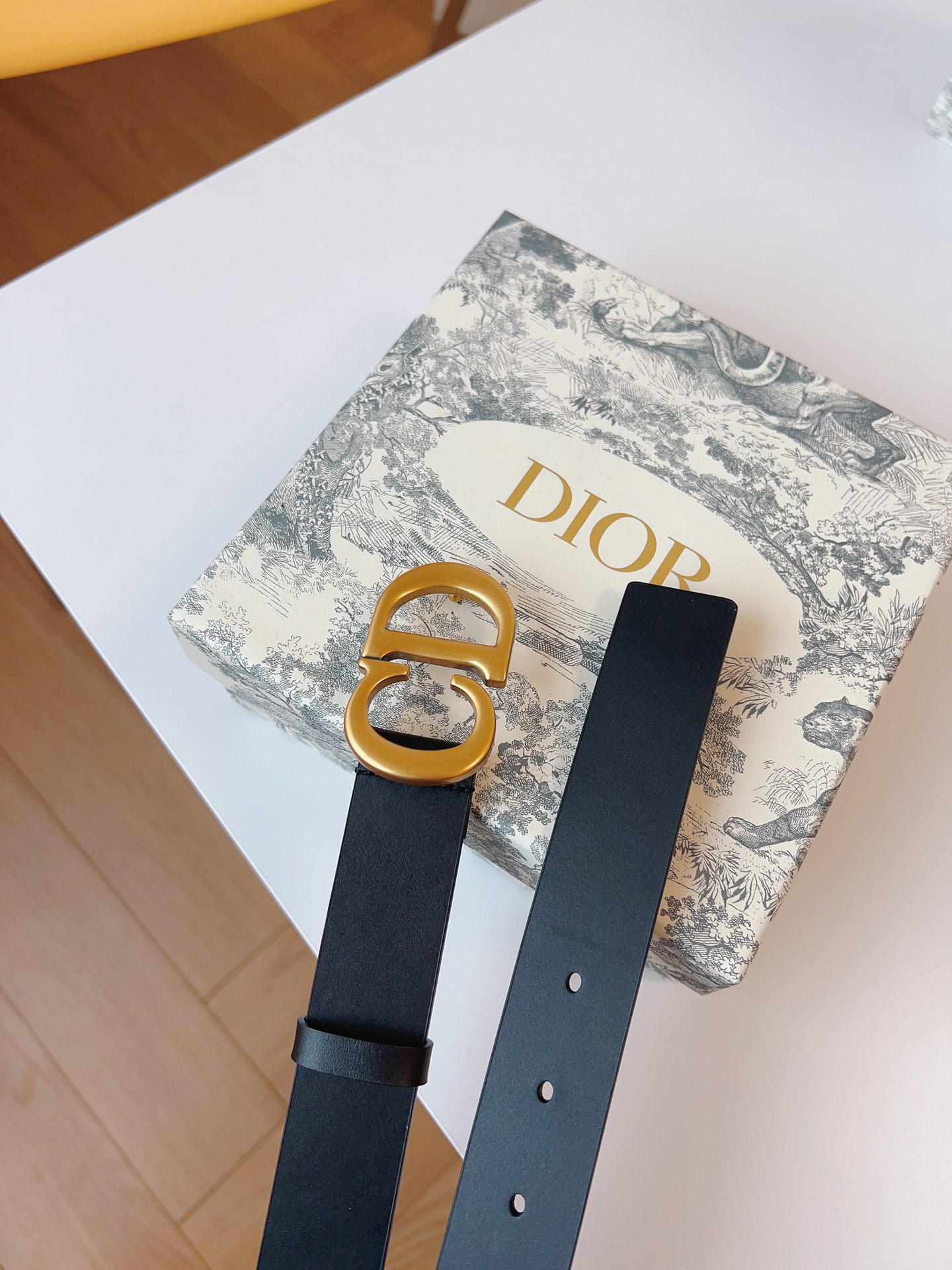 Dior Female Basic Belt Cow Leather M