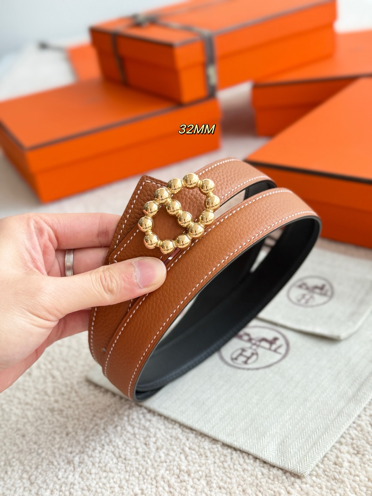 Hermès Female Basic Belt S-m