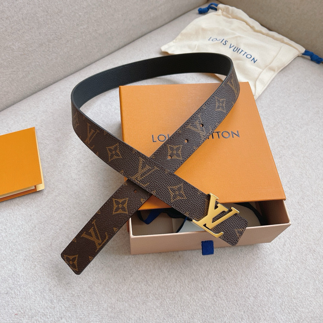 Louis Vuitton Female Basic Belt 30mm-m-l