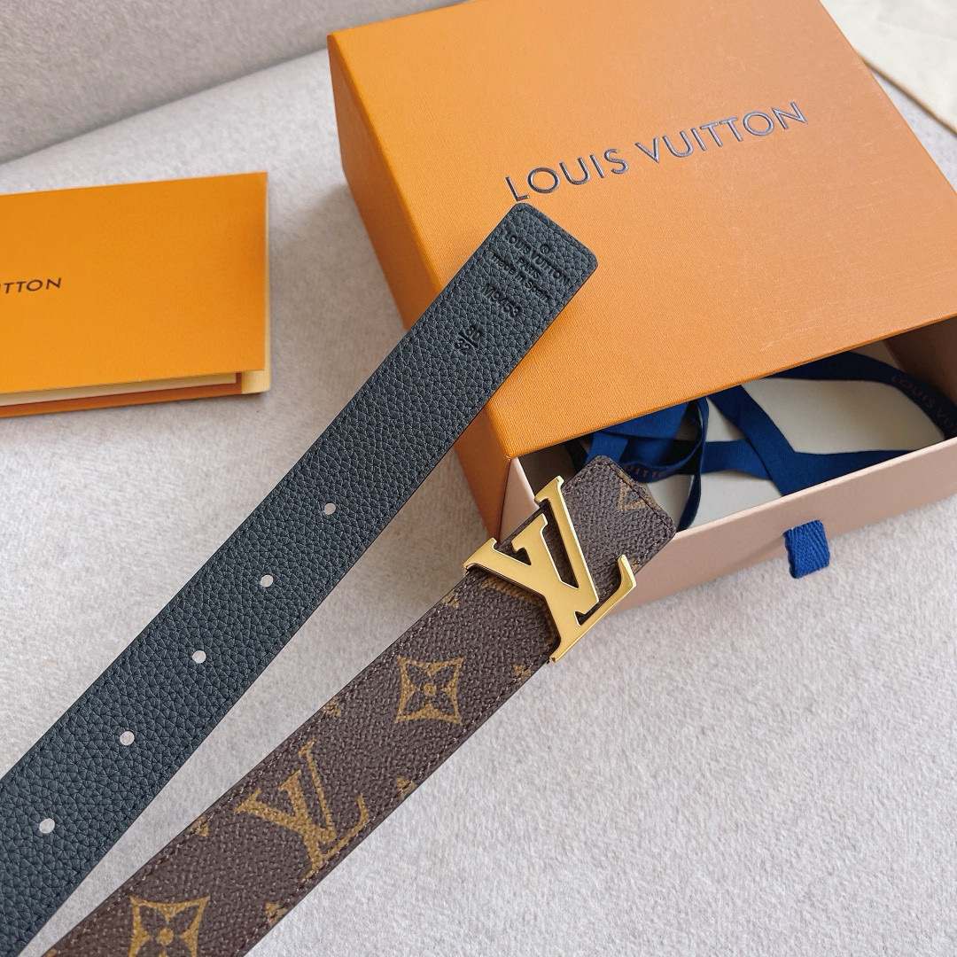 Louis Vuitton Female Basic Belt 30mm-m-l