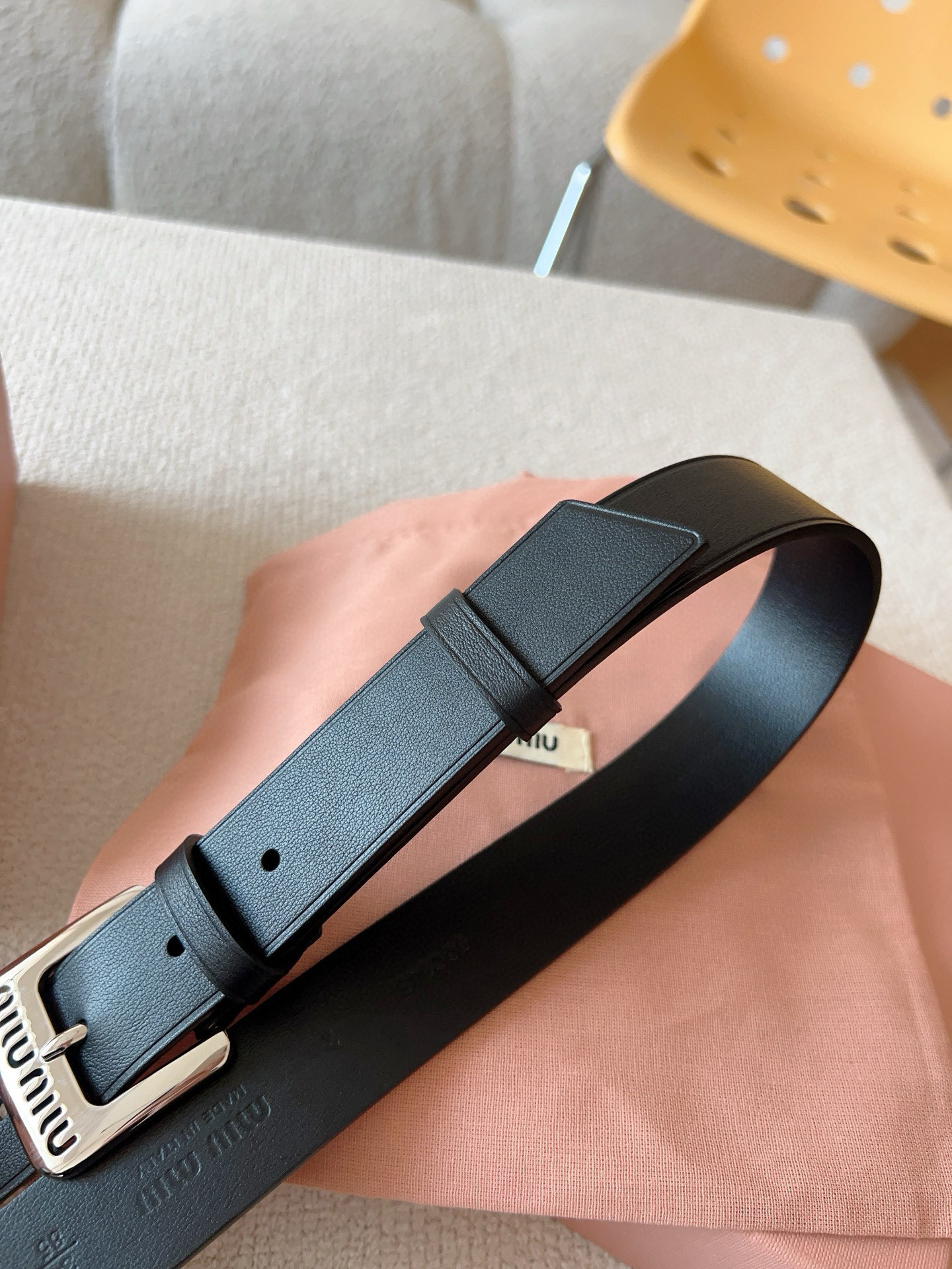 Miu Miu Female Basic Belt M