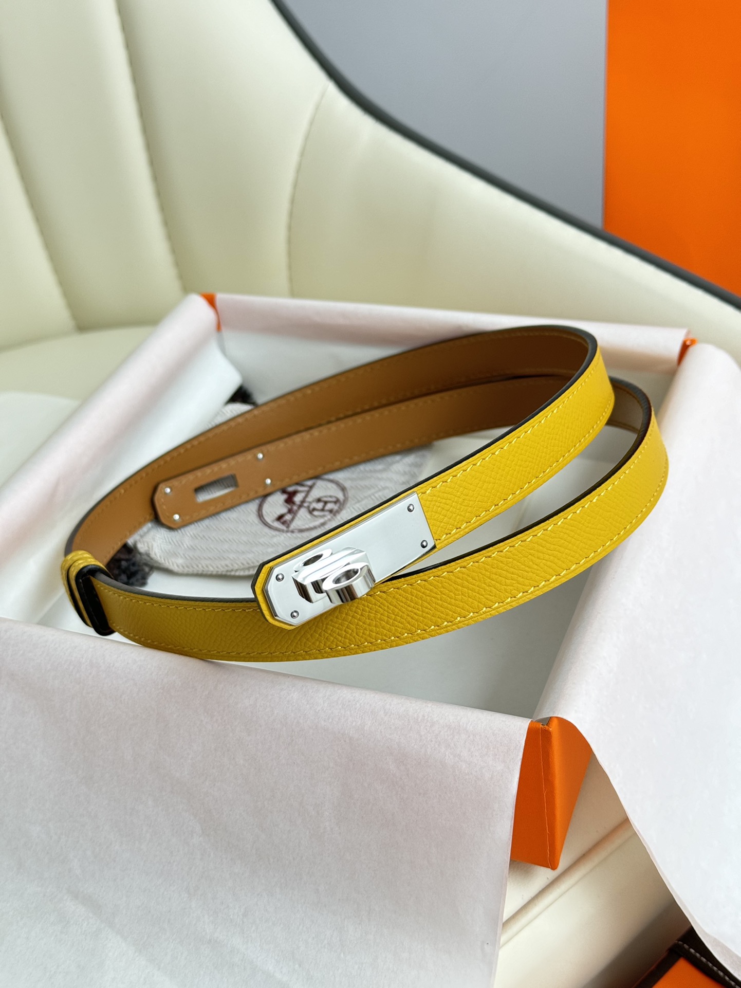 Hermès Female Basic Belt Adjustable 8mm