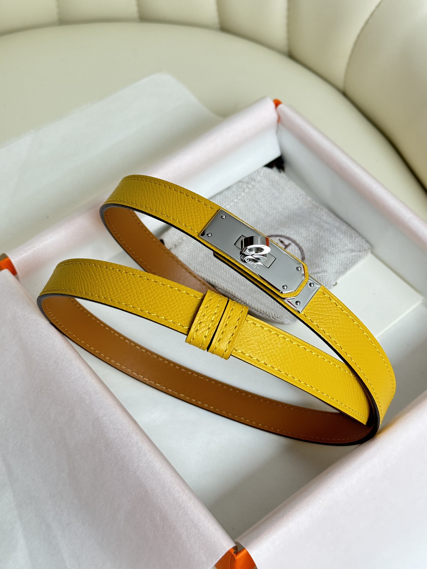 Hermès Female Basic Belt Adjustable 8mm