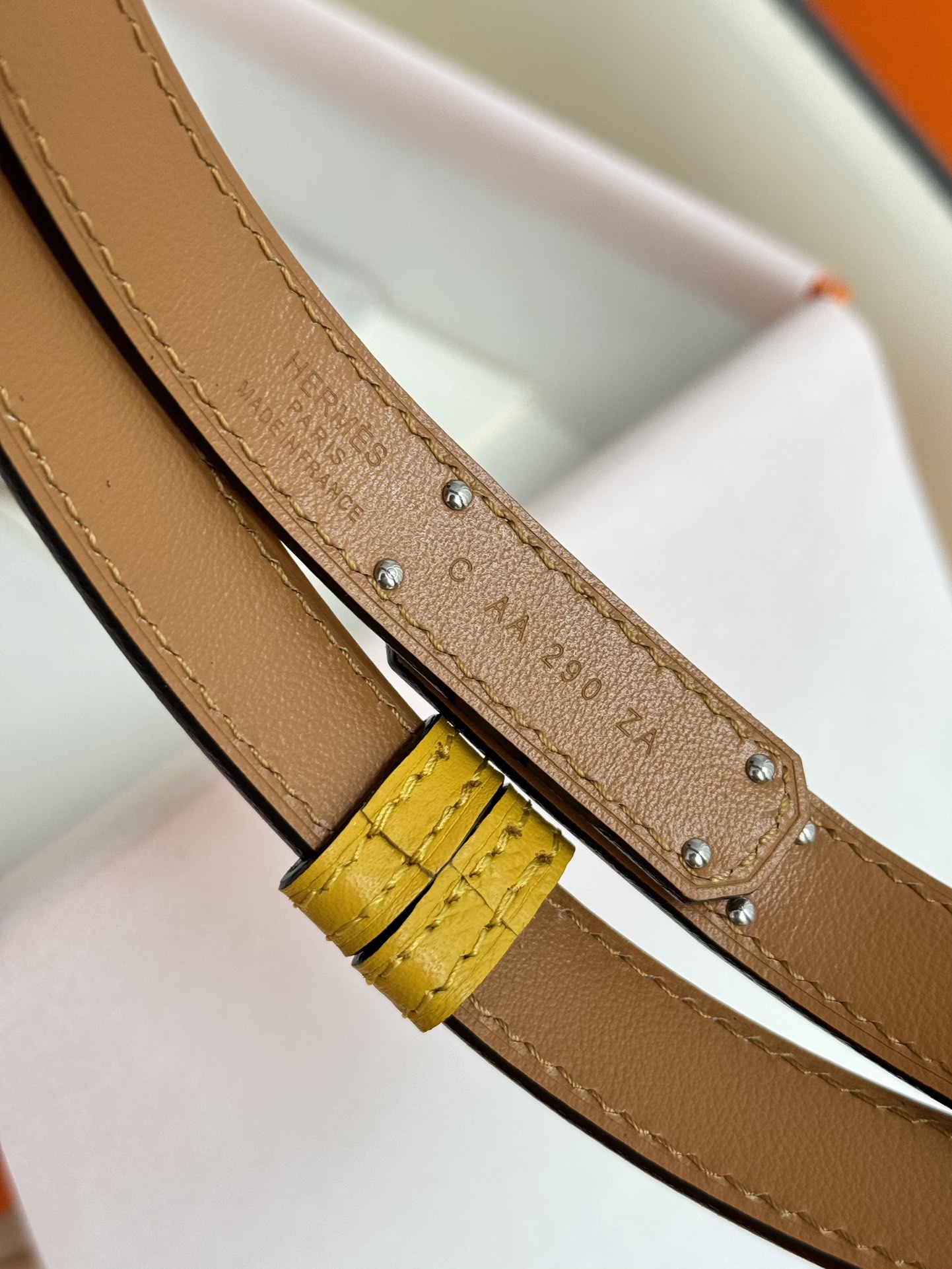 Hermès Female Basic Belt Adjustable 8mm