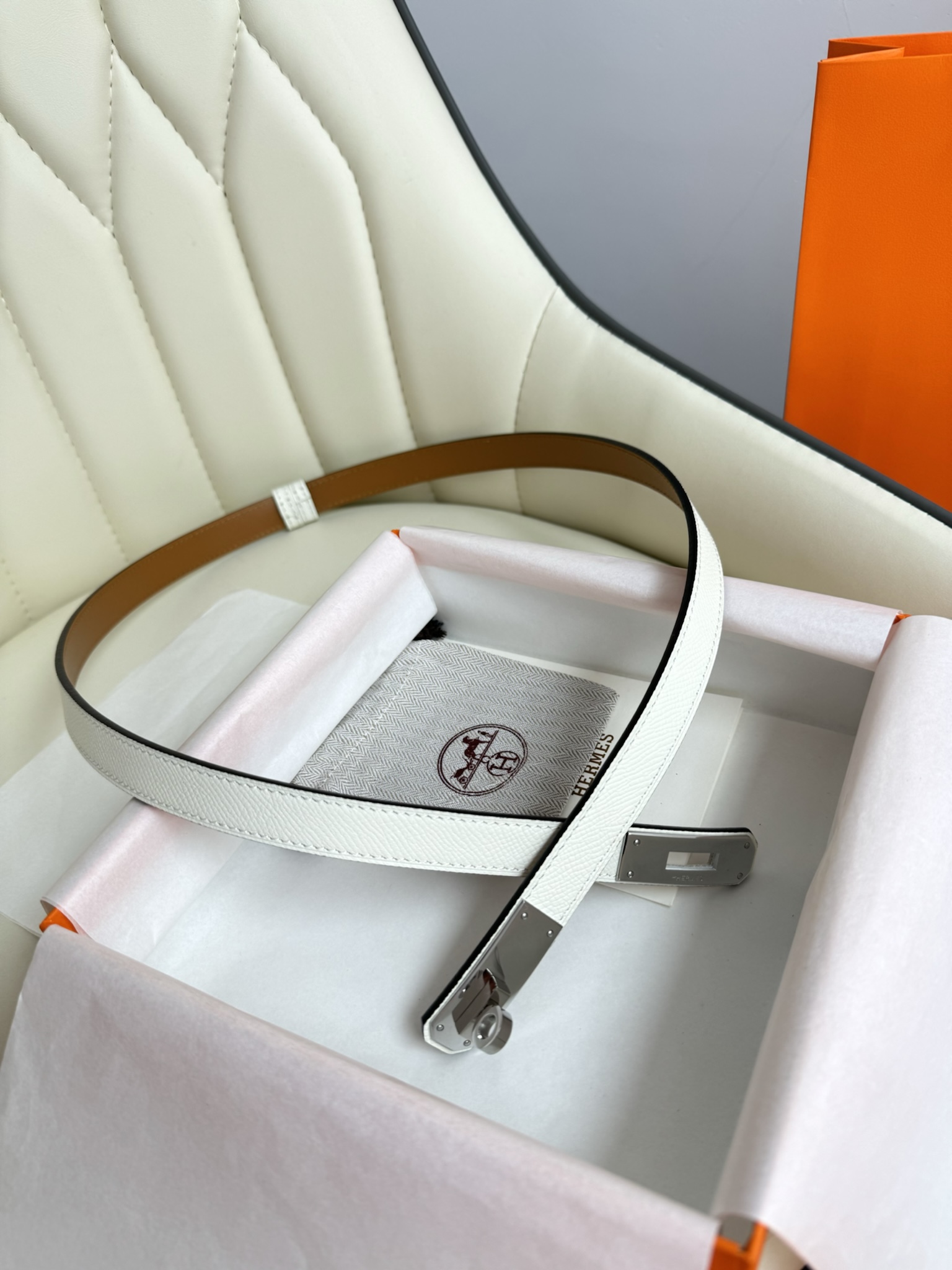 Hermès Female Basic Belt Adjustable 8mm