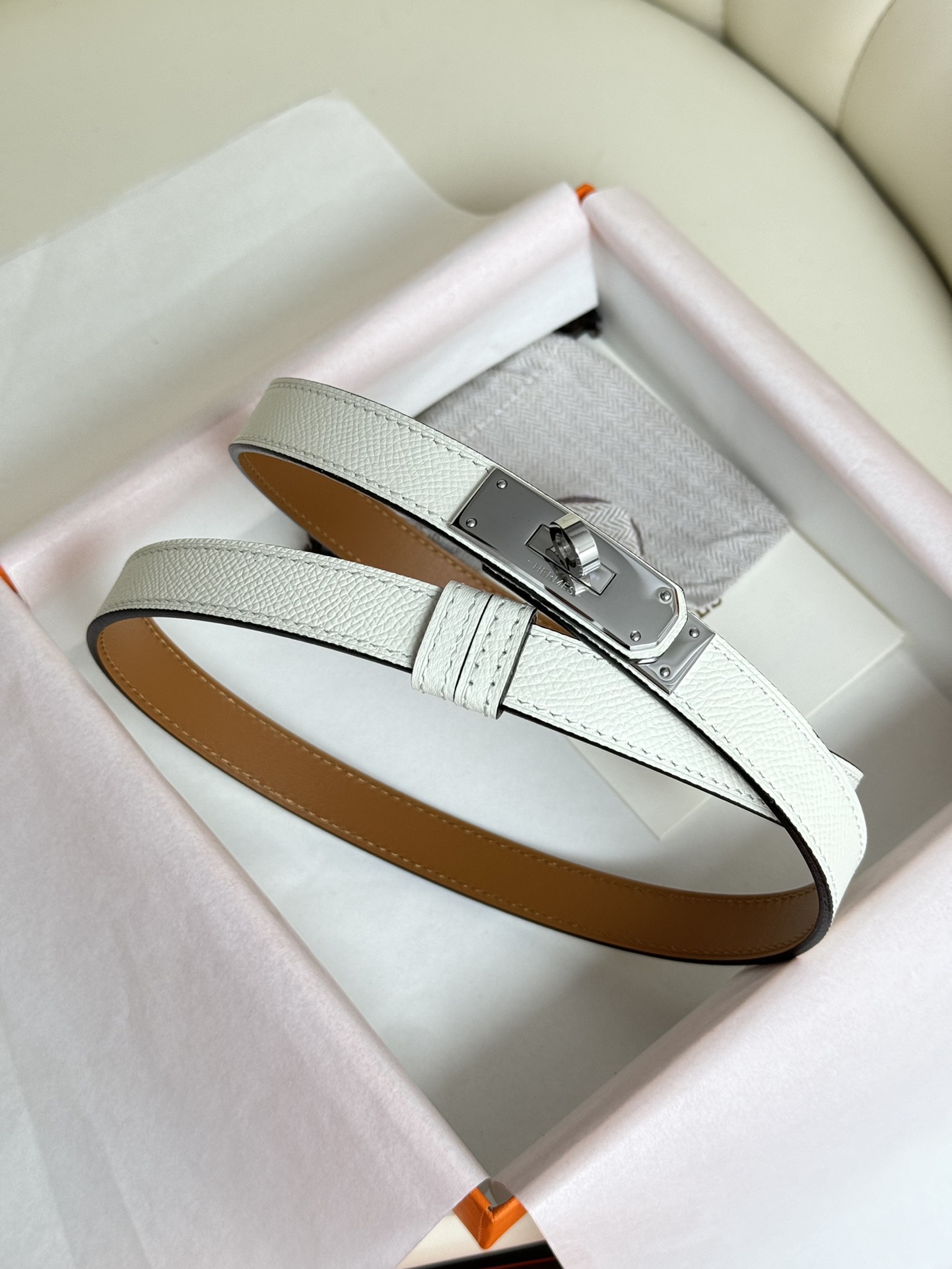 Hermès Female Basic Belt Adjustable 8mm