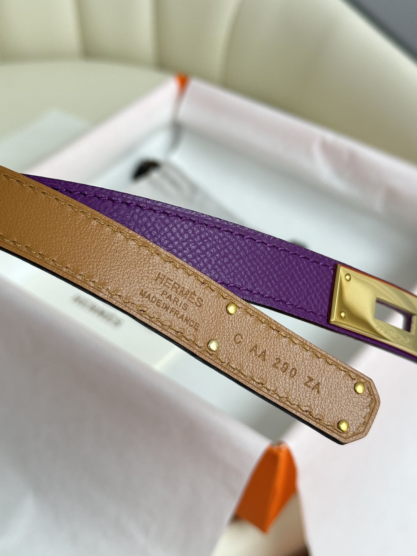 Hermès Female Basic Belt Adjustable 8mm