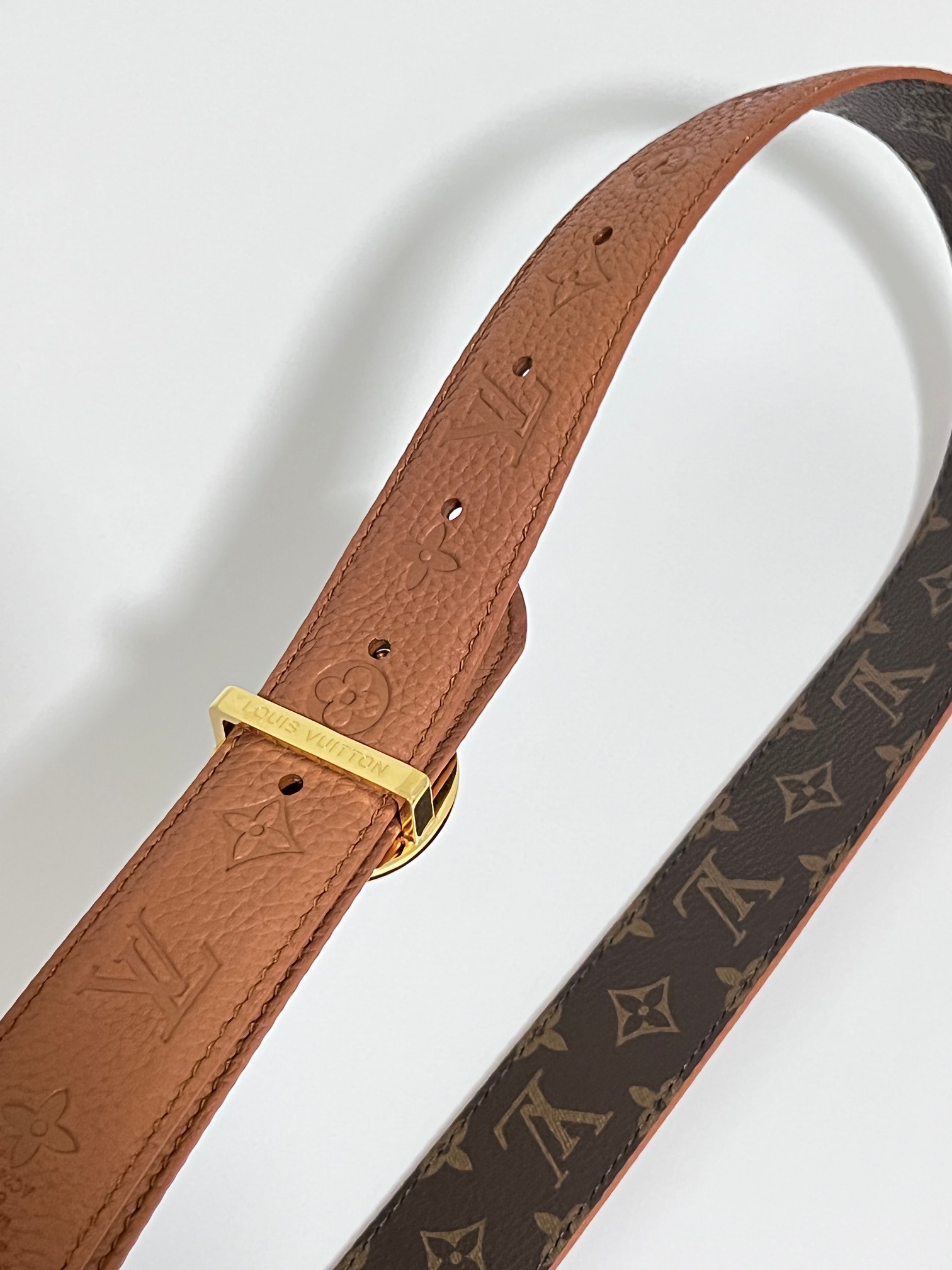 Louis Vuitton Female Basic Belt Canvas M-l