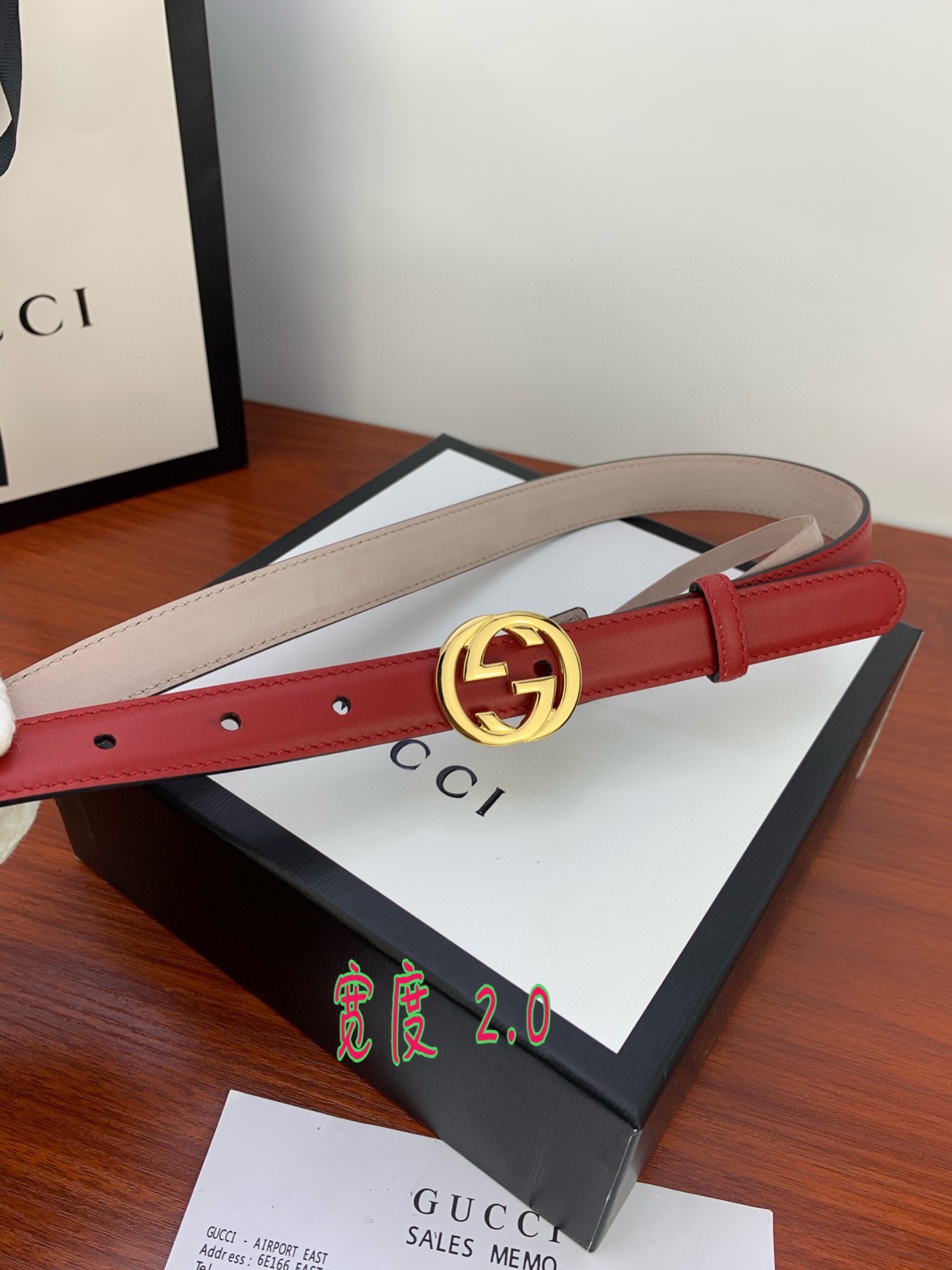 Female Basic Belt Cow Leather M