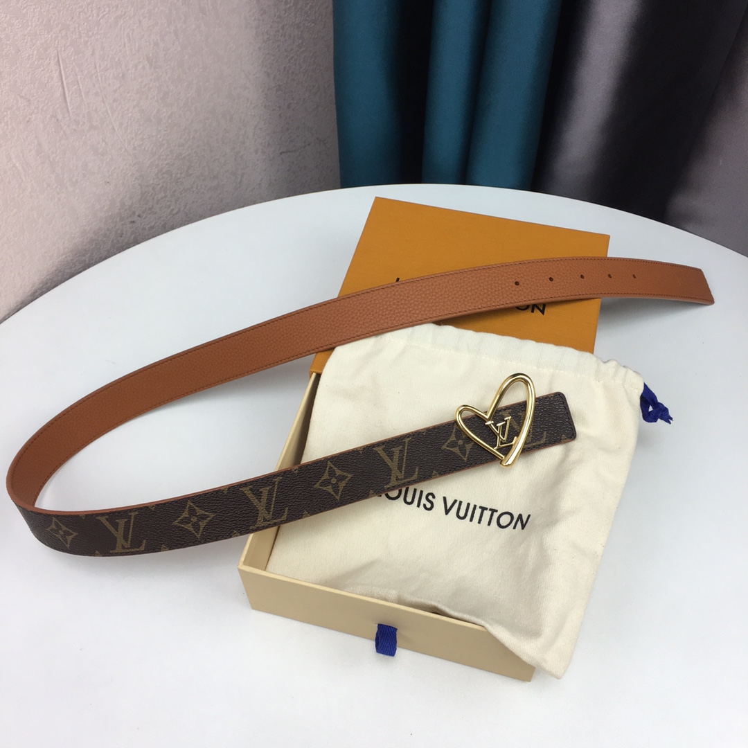 Louis Vuitton Female Basic Belt Cow Leather M