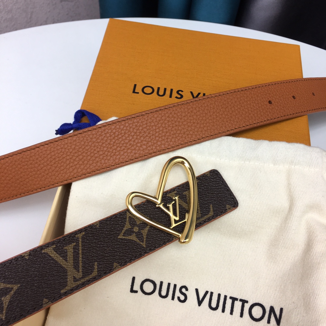 Louis Vuitton Female Basic Belt Cow Leather M