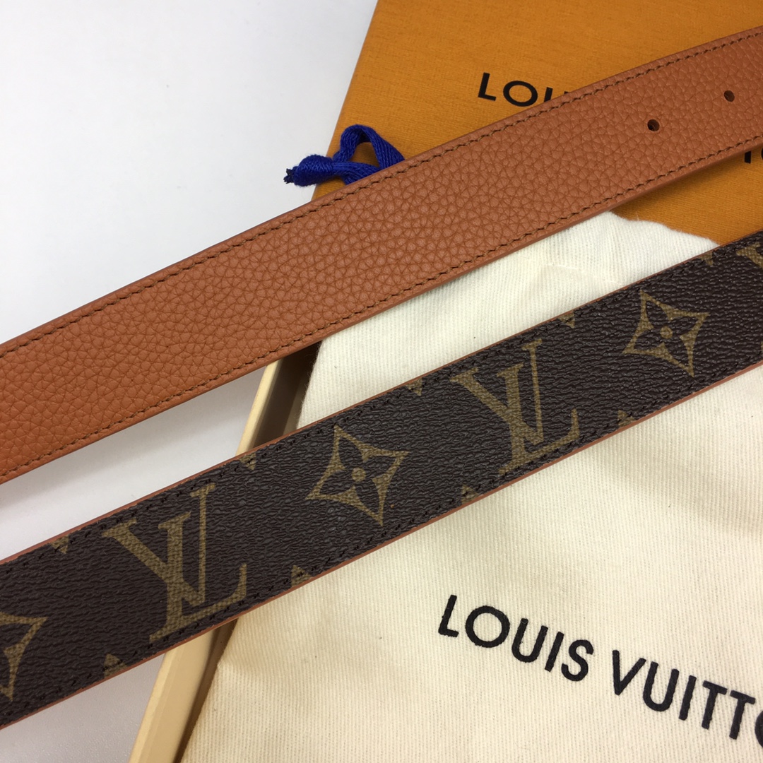 Louis Vuitton Female Basic Belt Cow Leather M