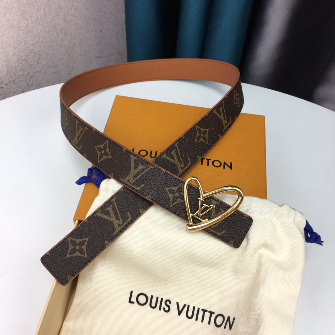 Louis Vuitton Female Basic Belt Cow Leather M