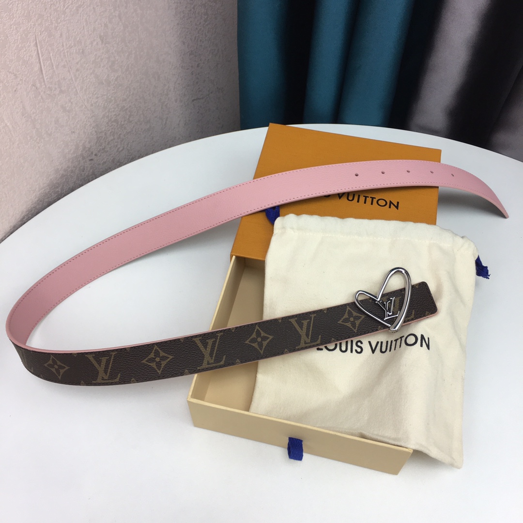 Louis Vuitton Female Basic Belt Cow Leather M