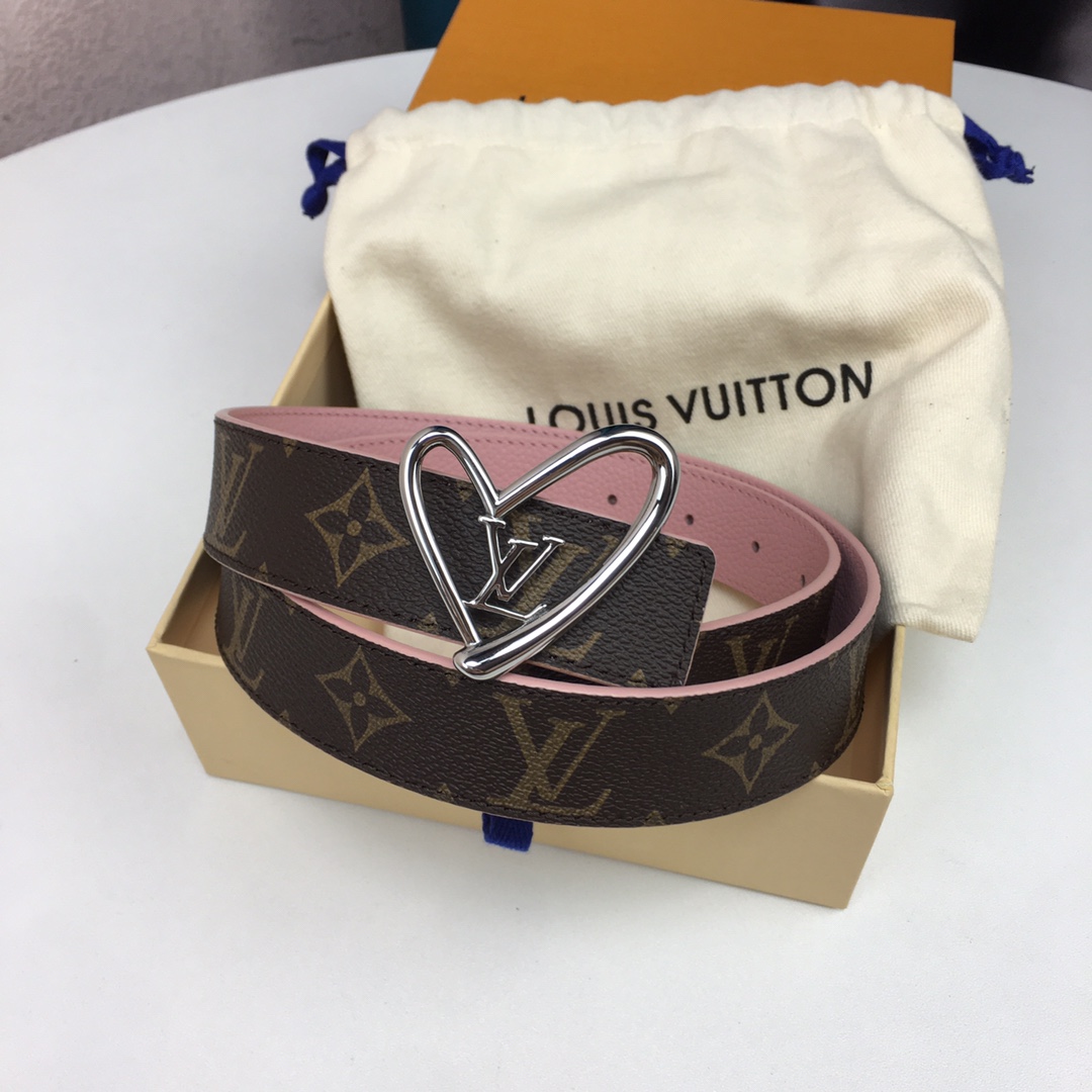 Louis Vuitton Female Basic Belt Cow Leather M