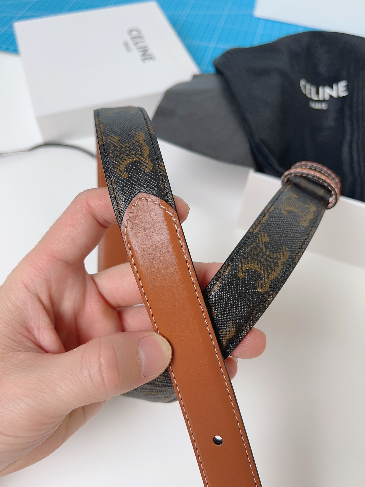 Celine Female Basic Belt Cow Leather M-l