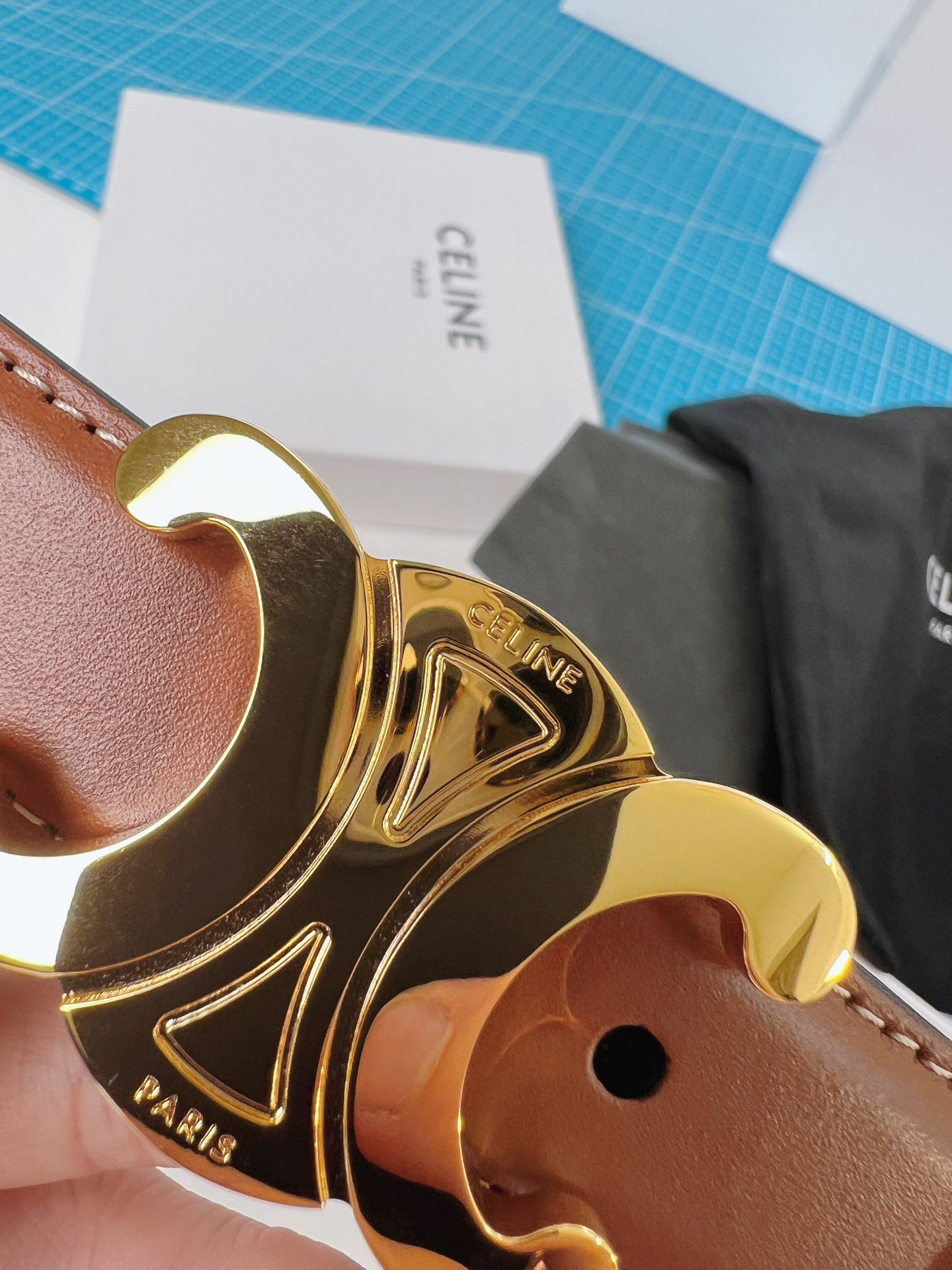 Celine Female Basic Belt Cow Leather M-l