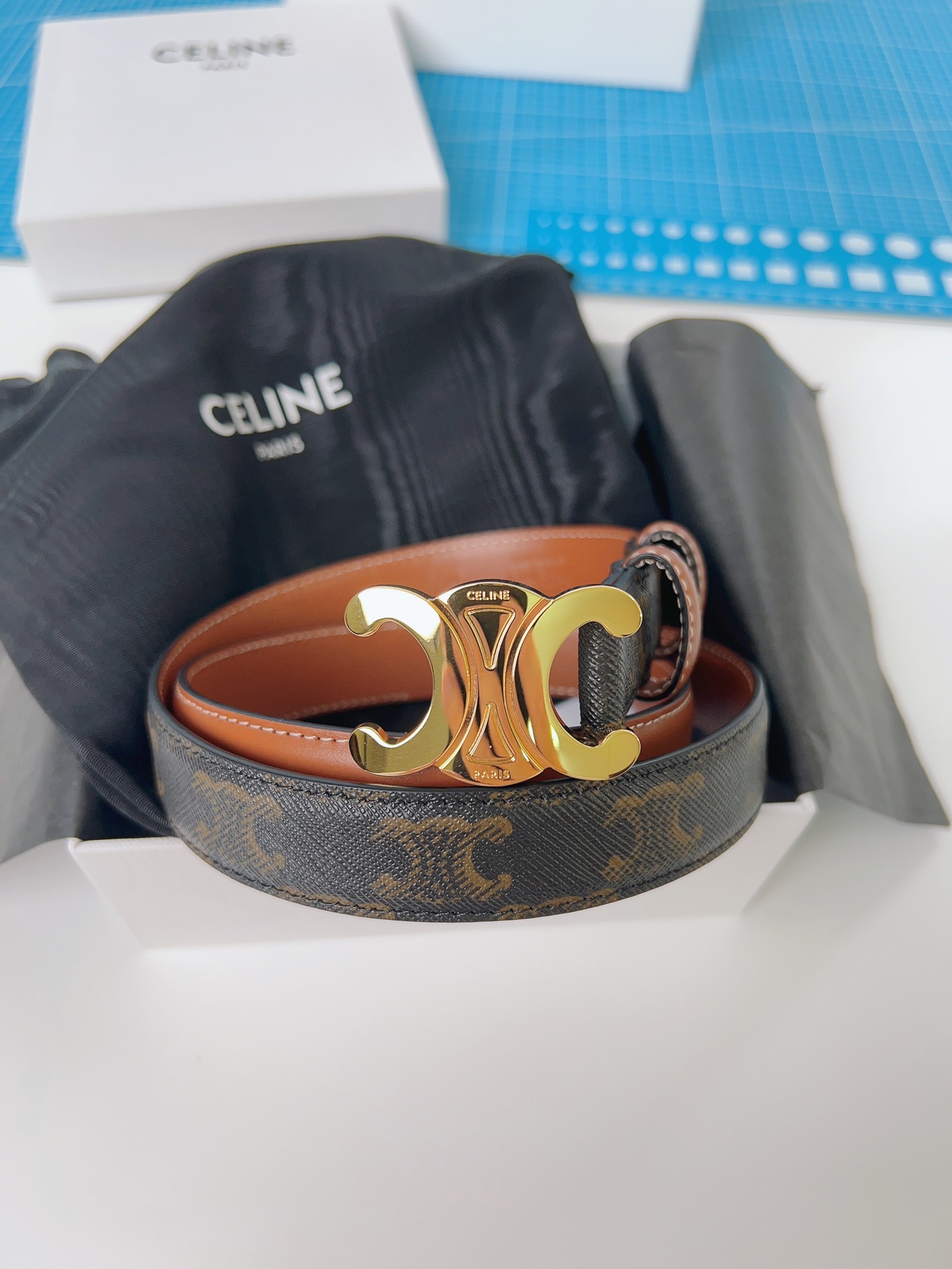 Celine Female Basic Belt Cow Leather M-l