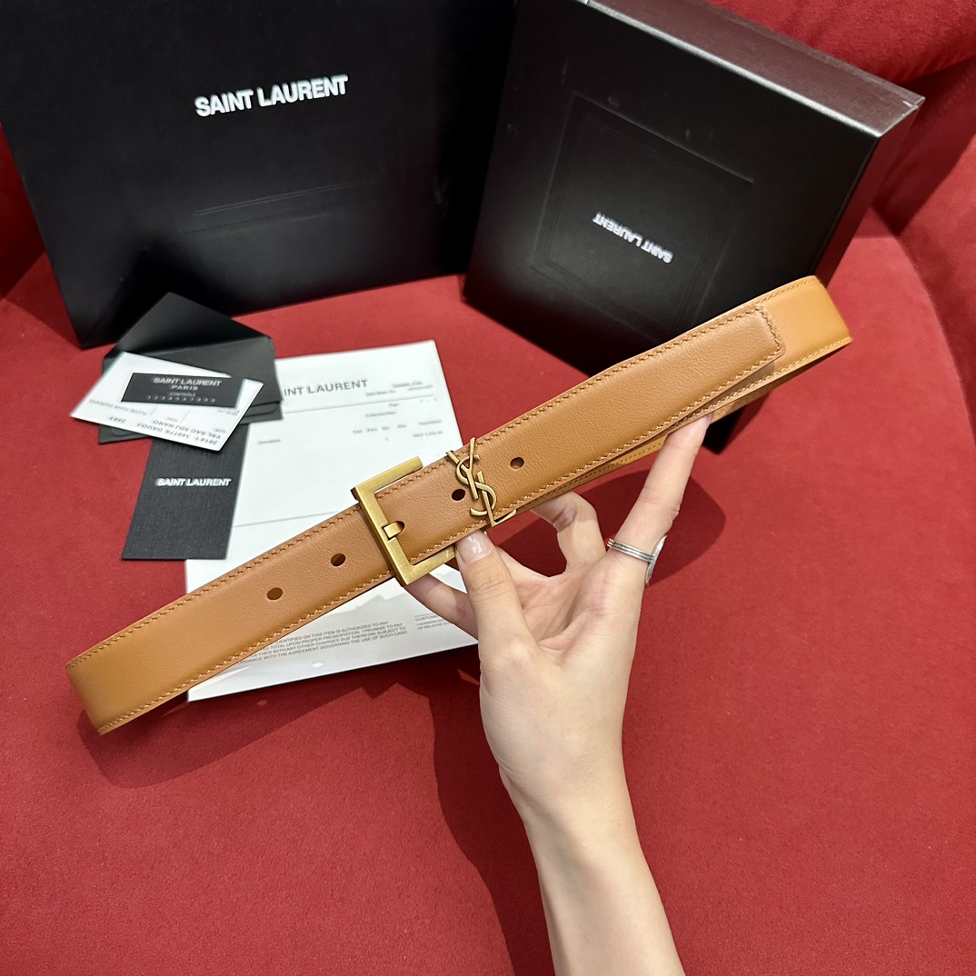 Saint Laurent Female Basic Belt 0mm-s-m-l
