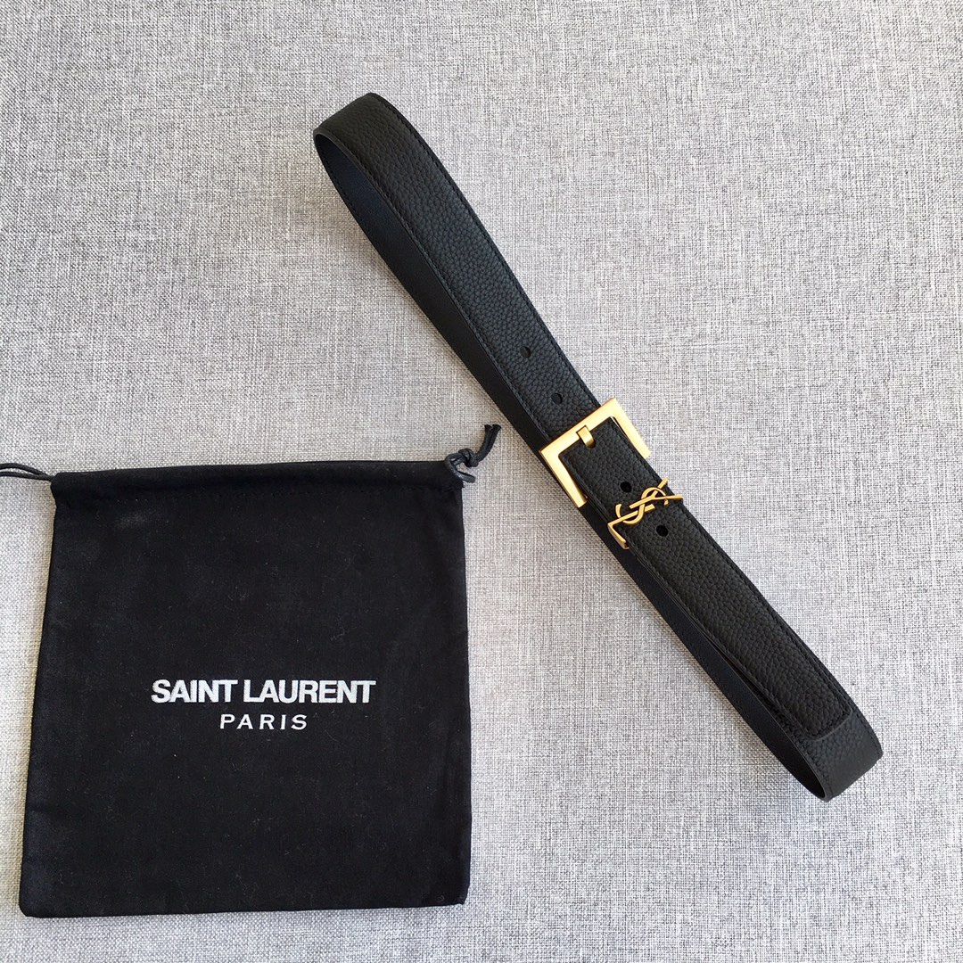 Saint Laurent Female Basic Belt M