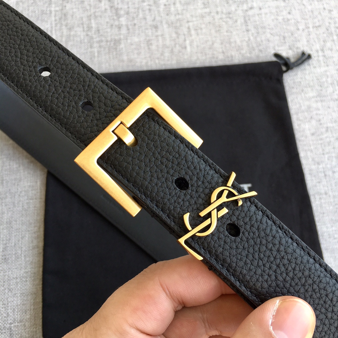Saint Laurent Female Basic Belt M