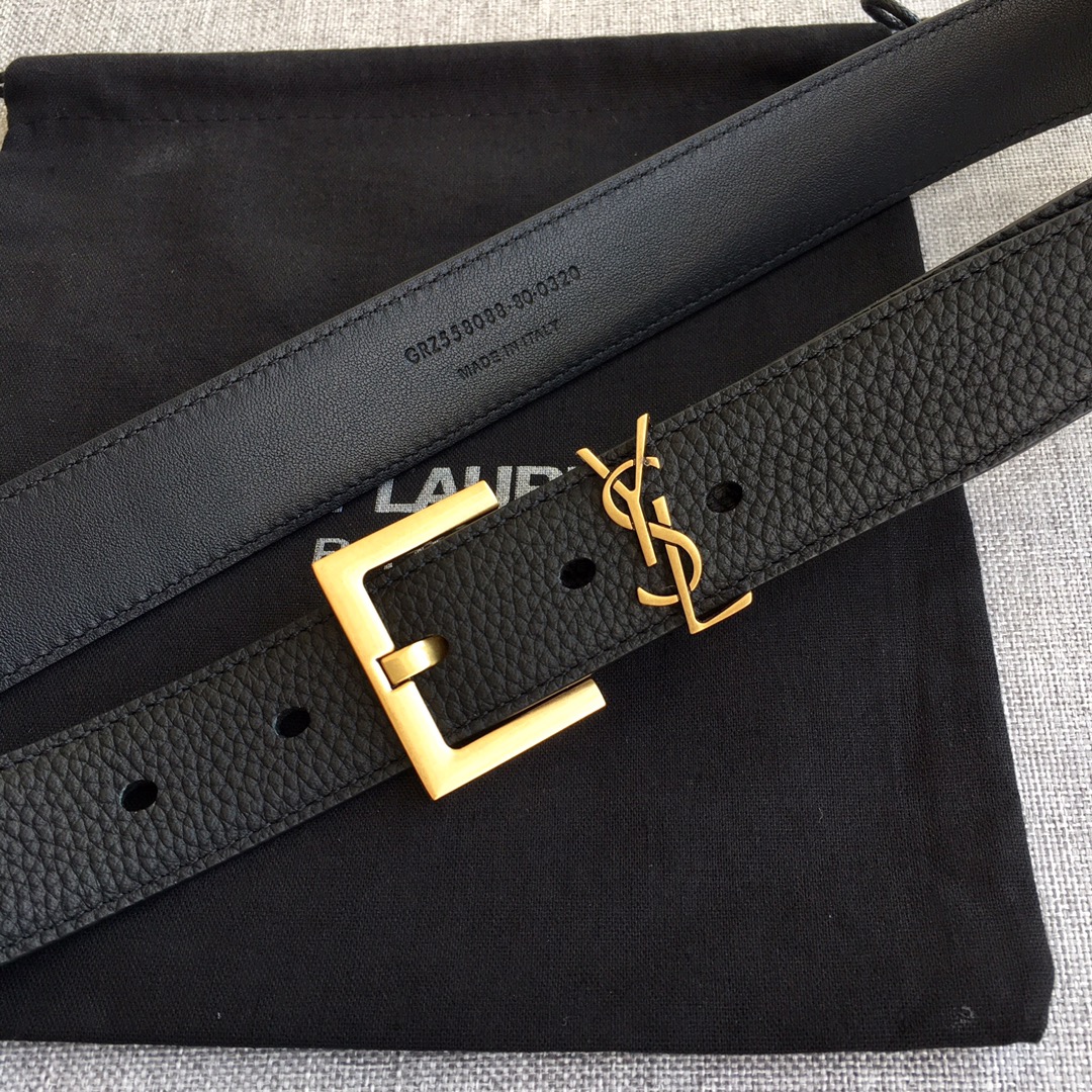 Saint Laurent Female Basic Belt M