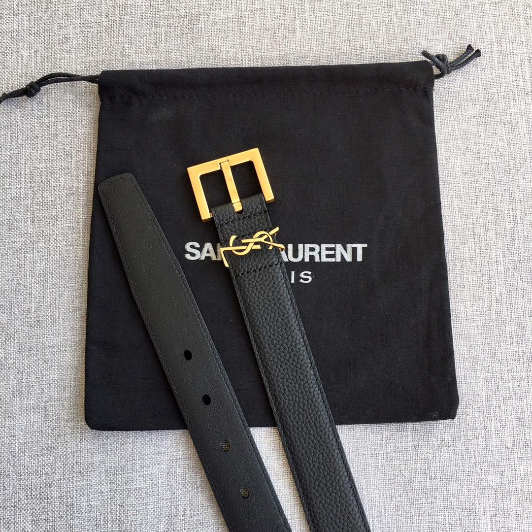 Saint Laurent Female Basic Belt M