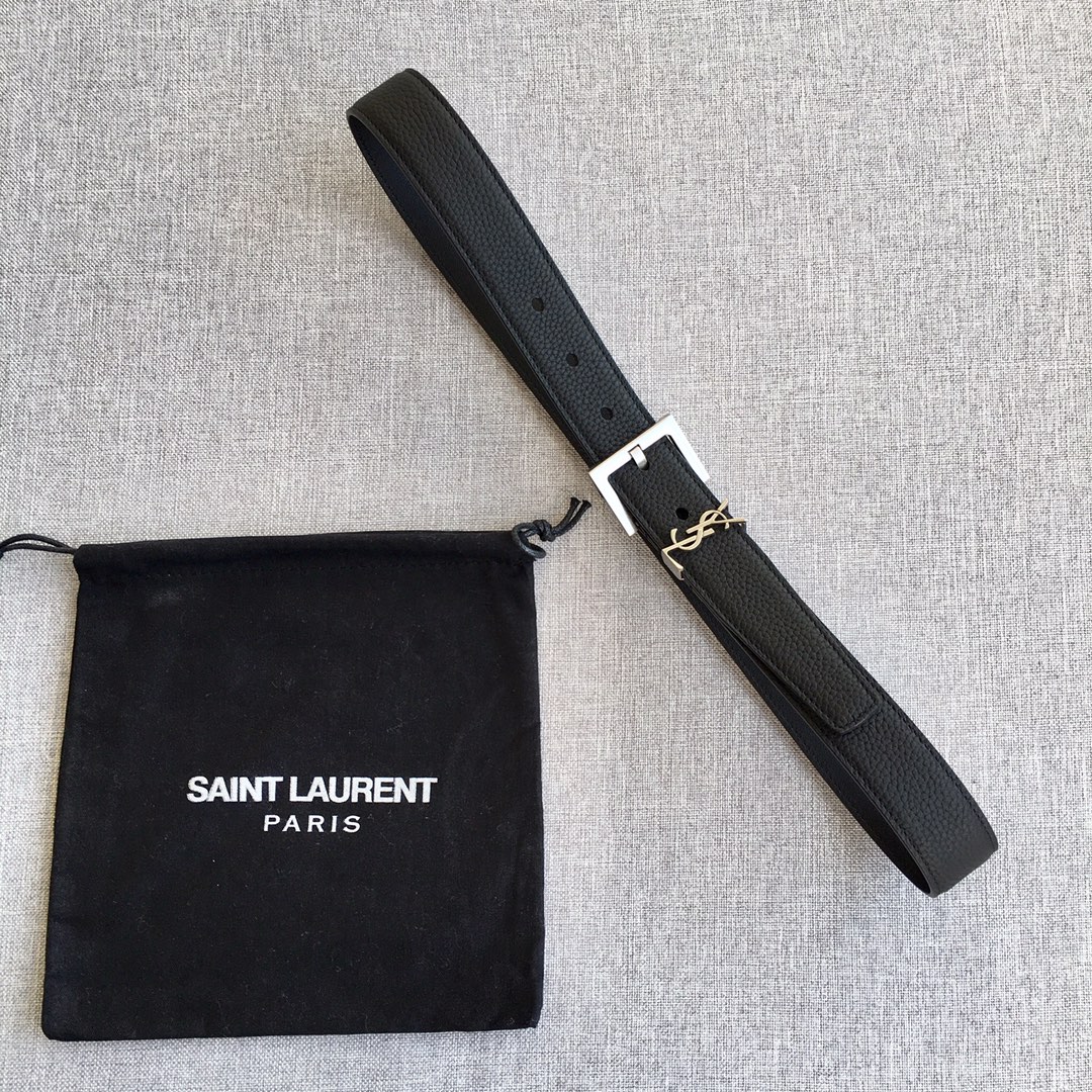 Saint Laurent Female Basic Belt M