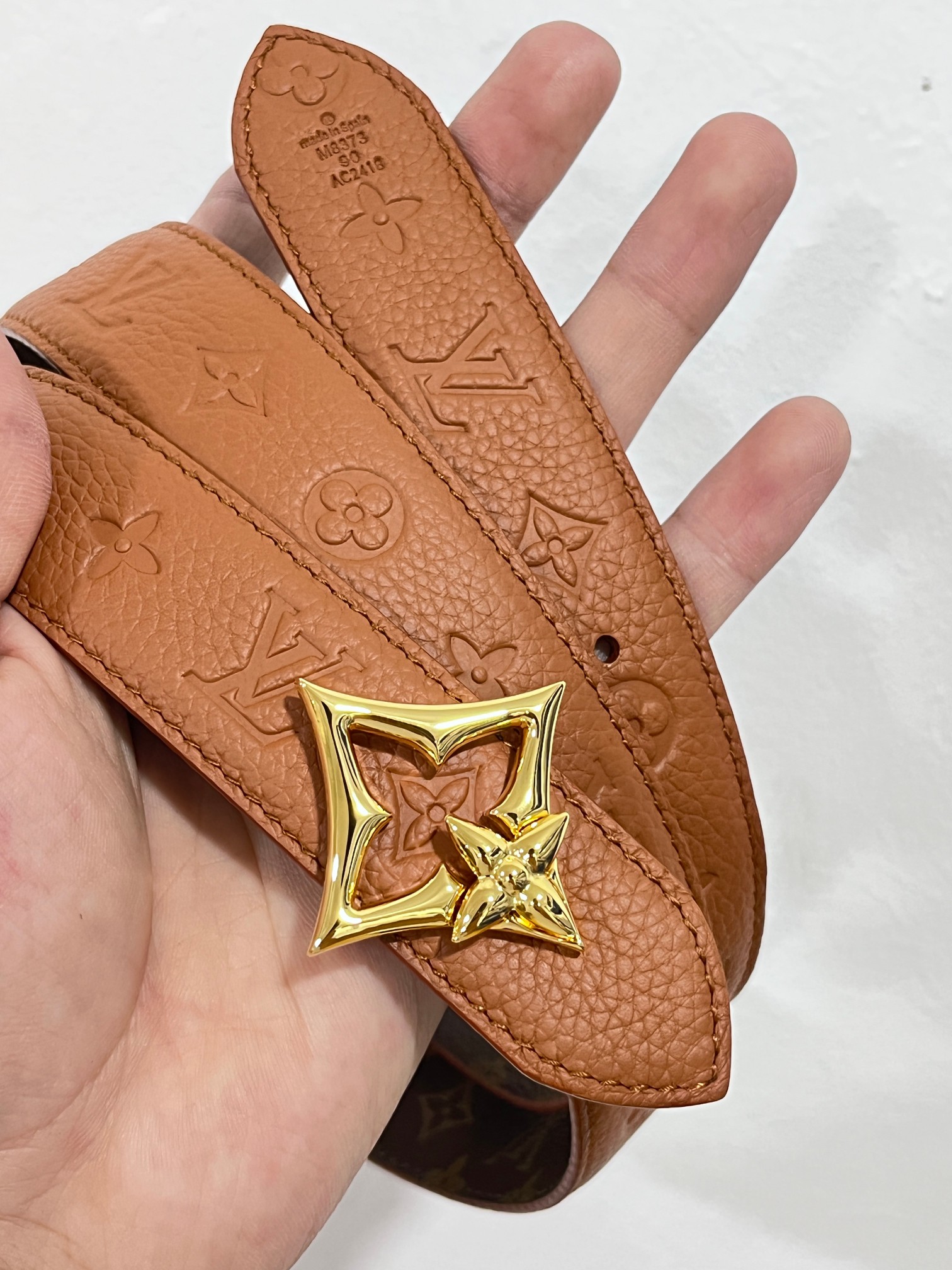 Louis Vuitton Female Basic Belt Canvas M