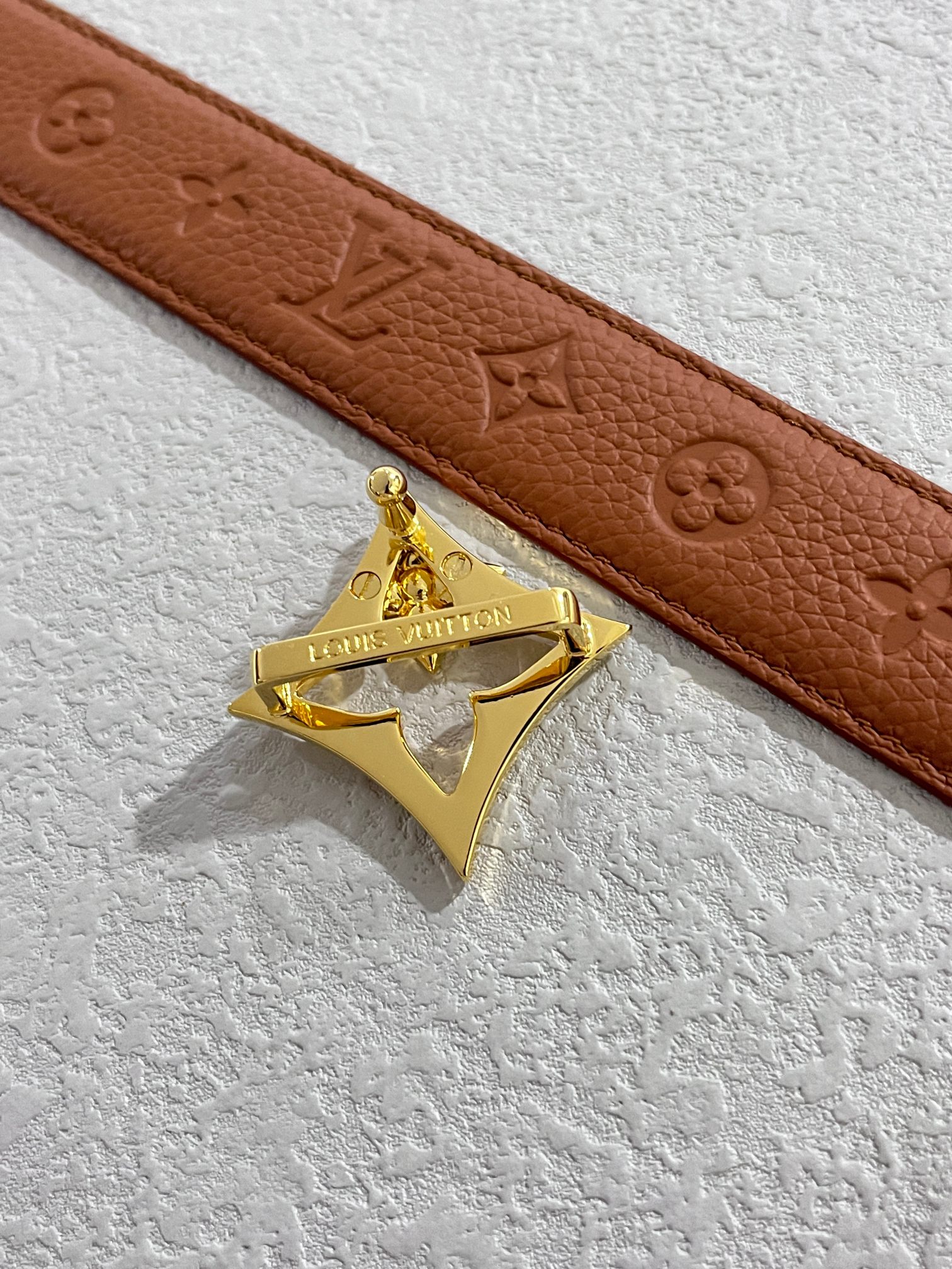 Louis Vuitton Female Basic Belt Canvas M