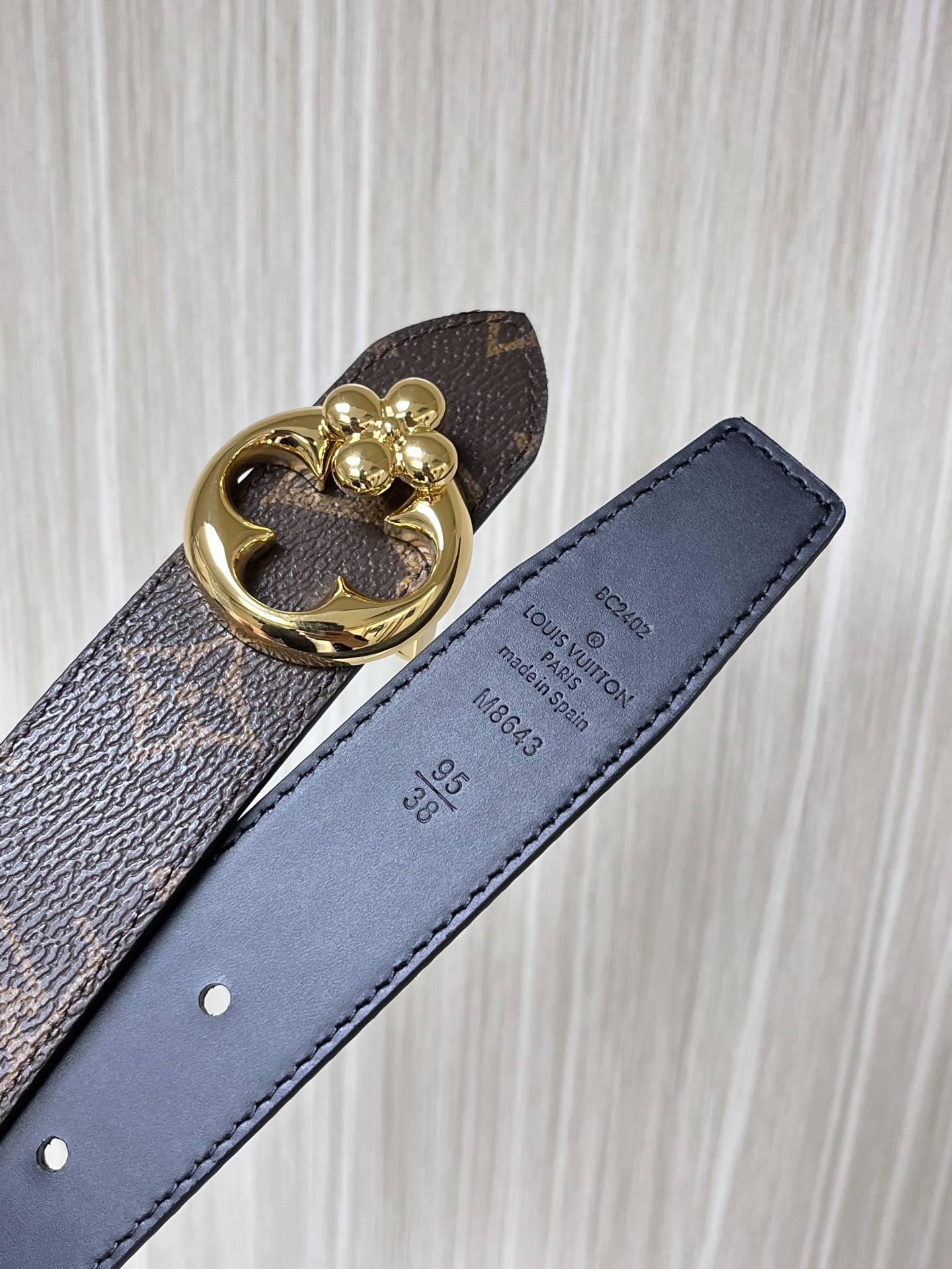 Louis Vuitton Female Basic Belt Canvas M
