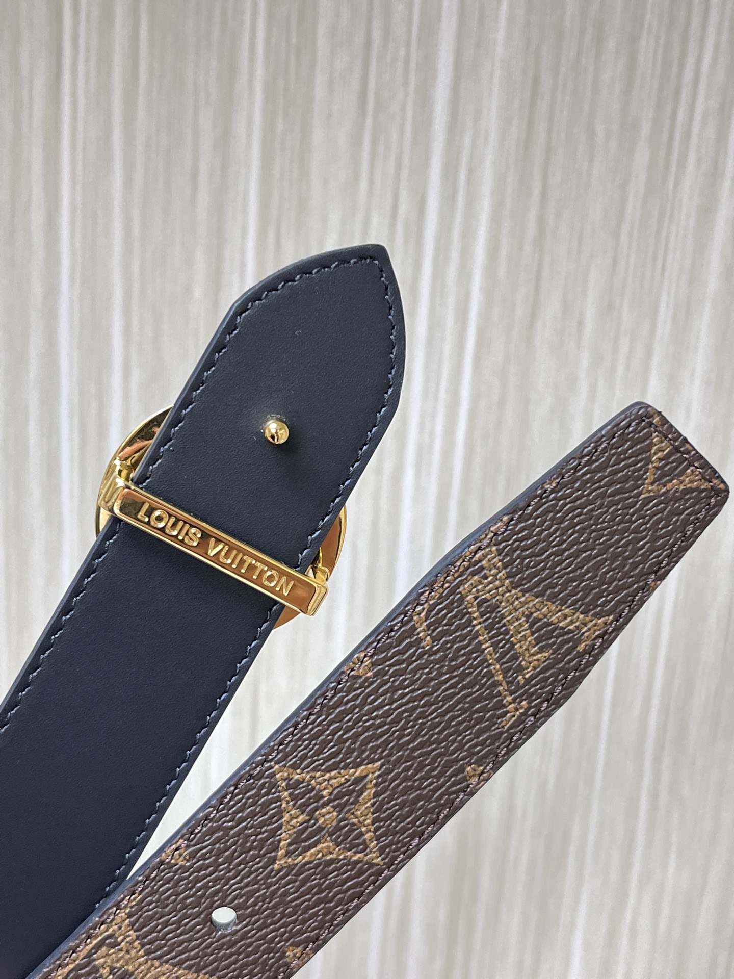 Louis Vuitton Female Basic Belt Canvas M