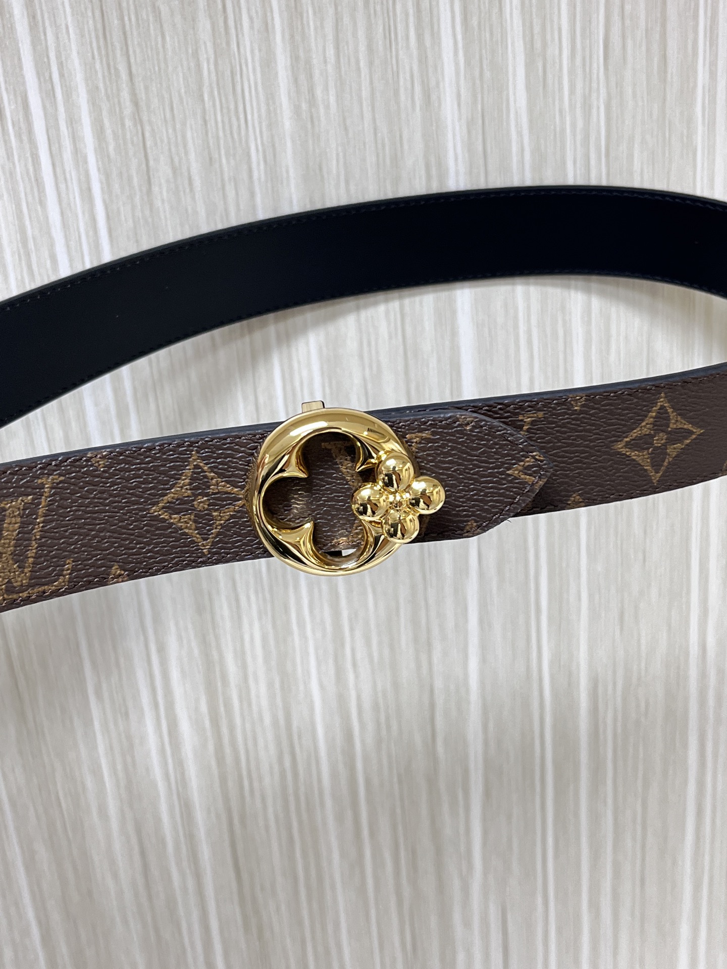 Louis Vuitton Female Basic Belt Canvas M